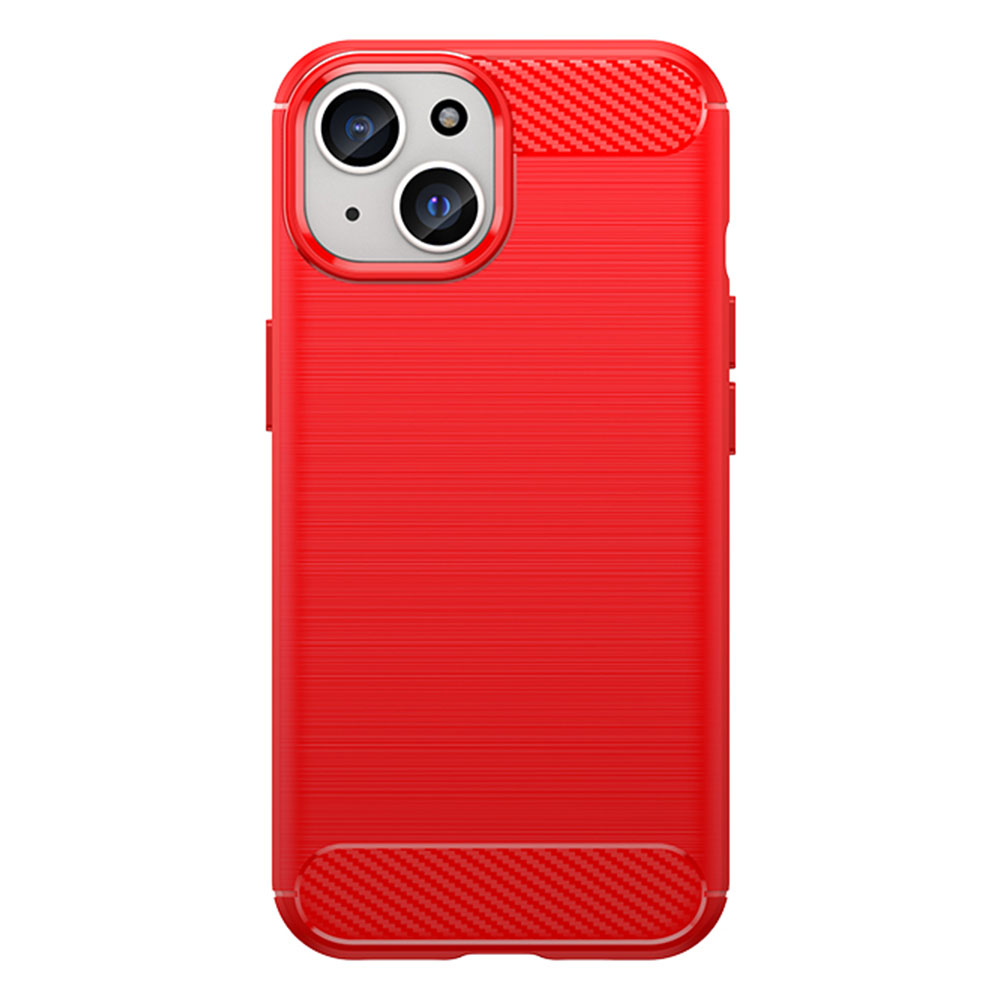 Carbon designed soft silicone protective iPhone case