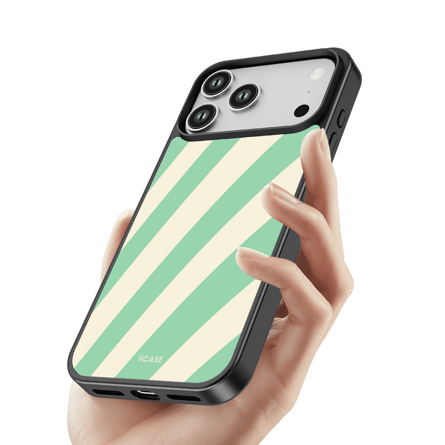 Mint Swirl Elite iPhone Case