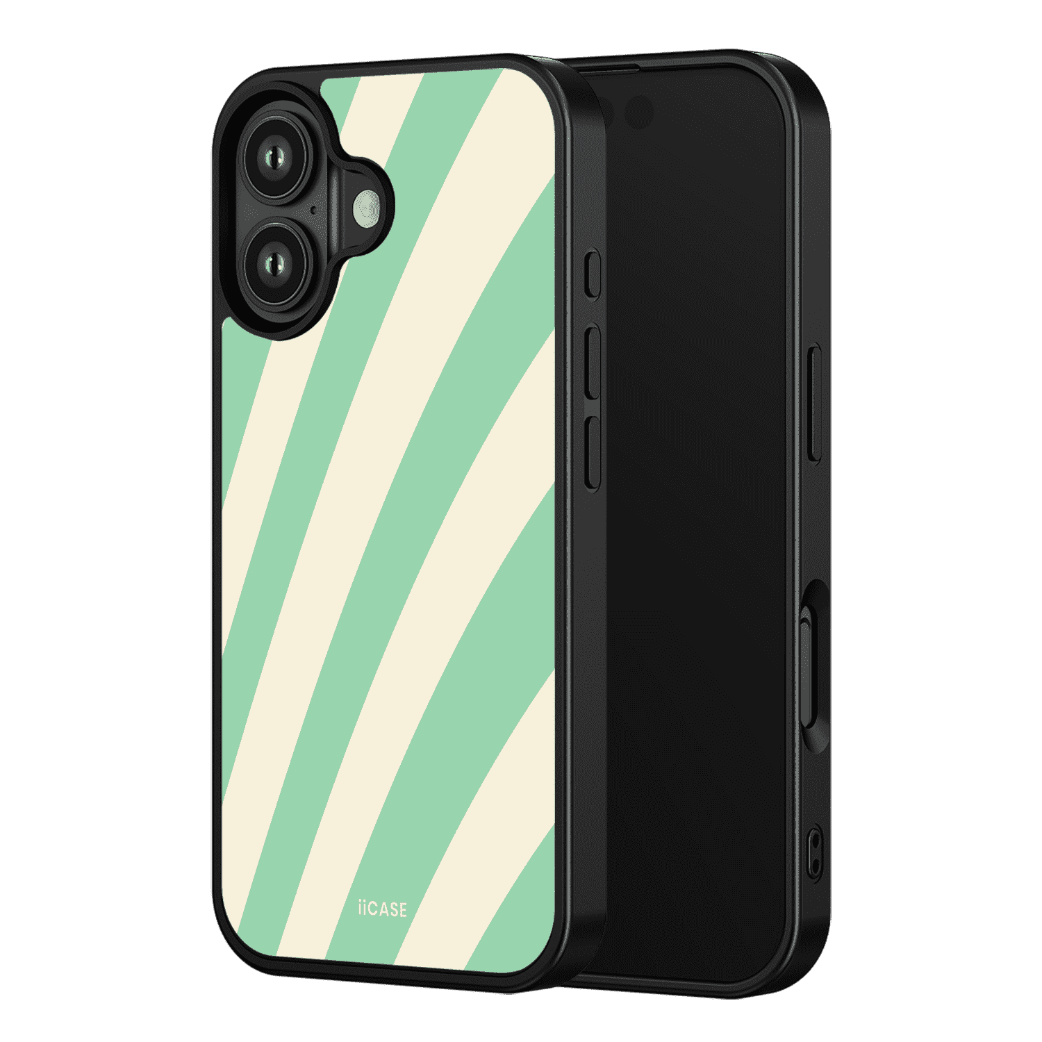Mint Swirl Elite iPhone Case
