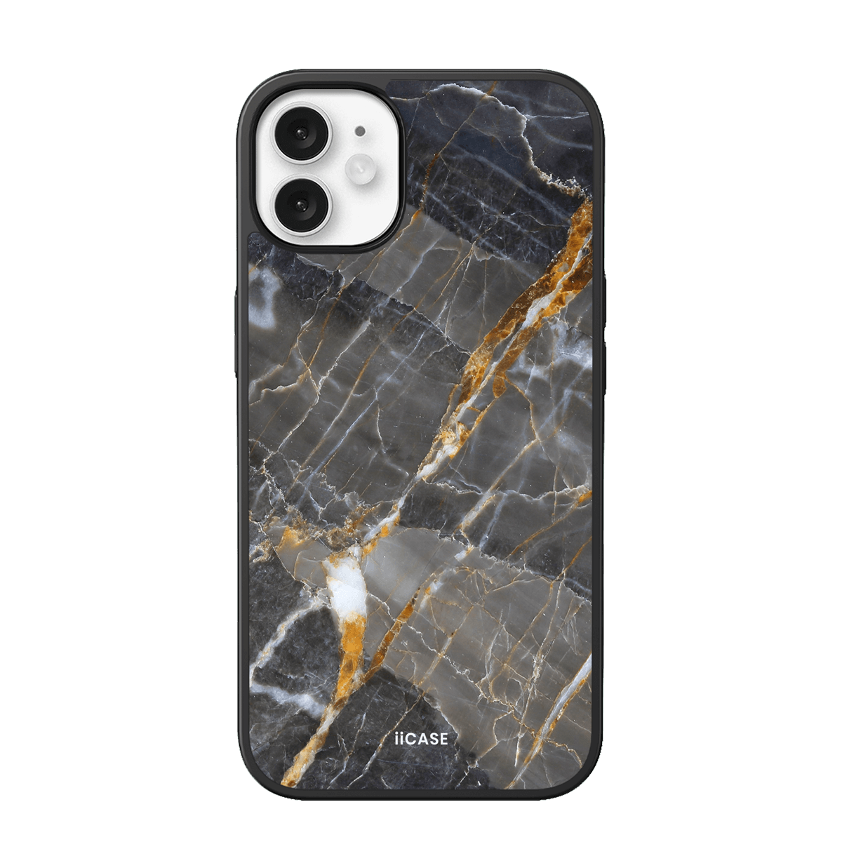 Dark Elegance Marble Elite iPhone Case