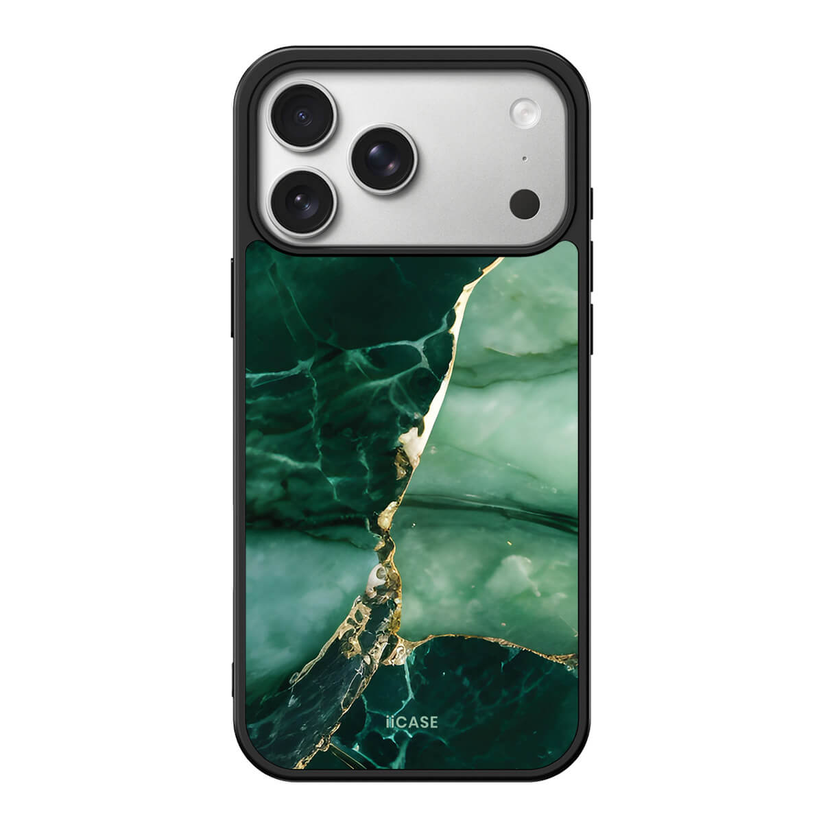 Emerald Gold Marble Elite iPhone Case