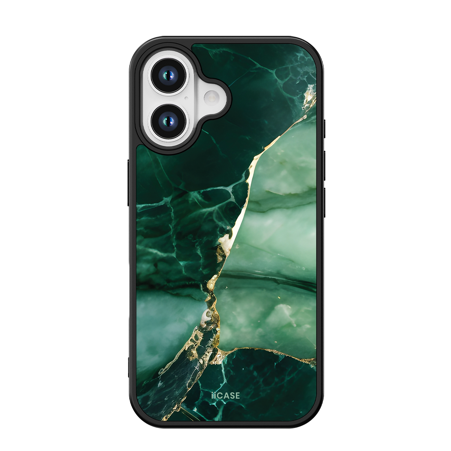 Emerald Gold Marble Elite iPhone Case