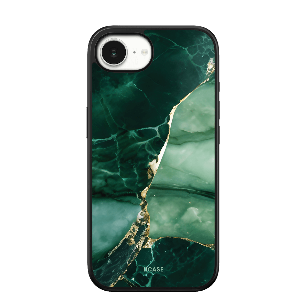Emerald Gold Marble Elite iPhone Case