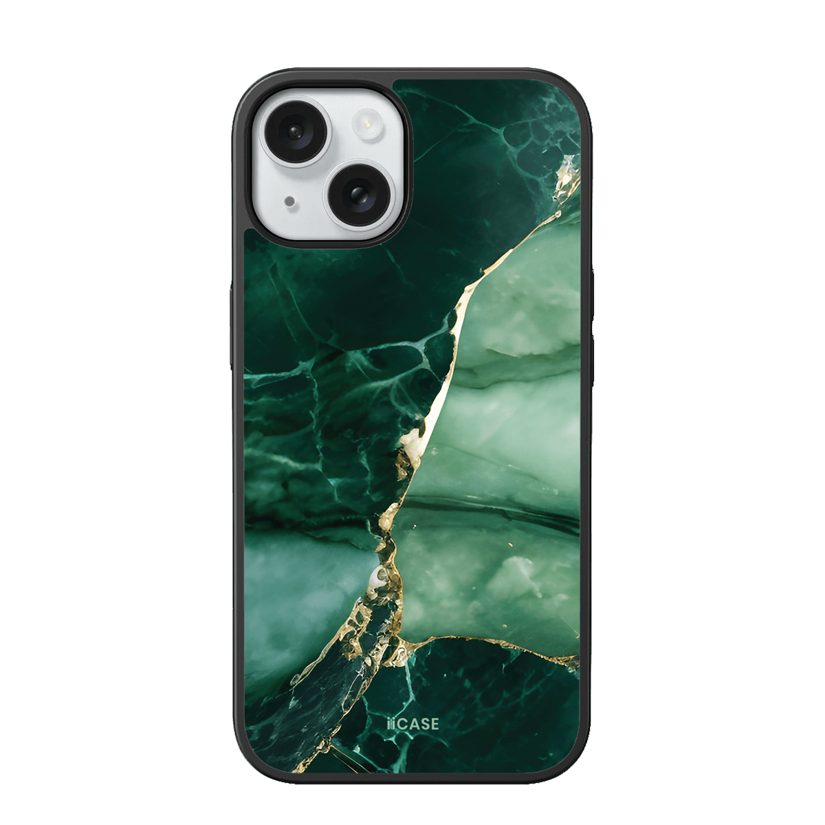 Emerald Gold Marble Elite iPhone Case