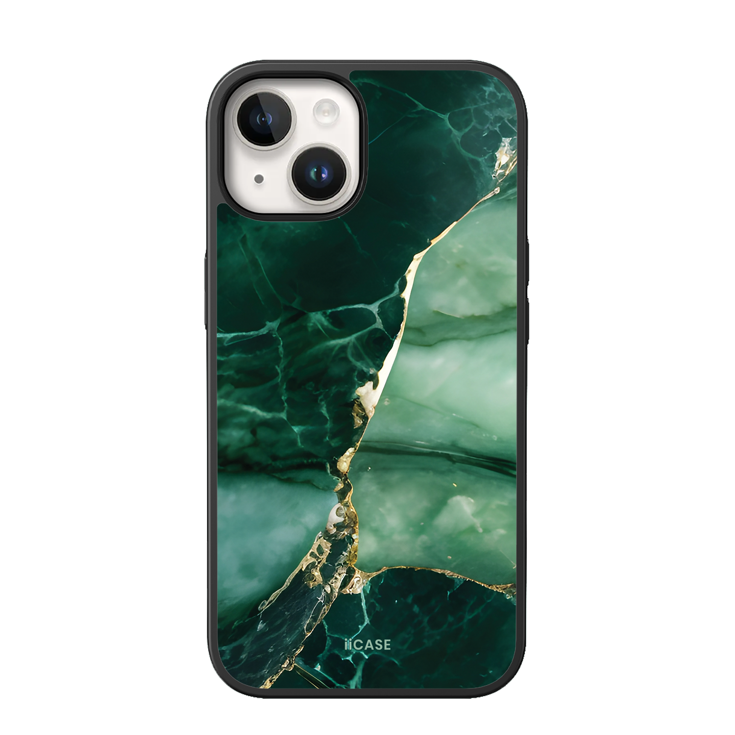 Emerald Gold Marble Elite iPhone Case