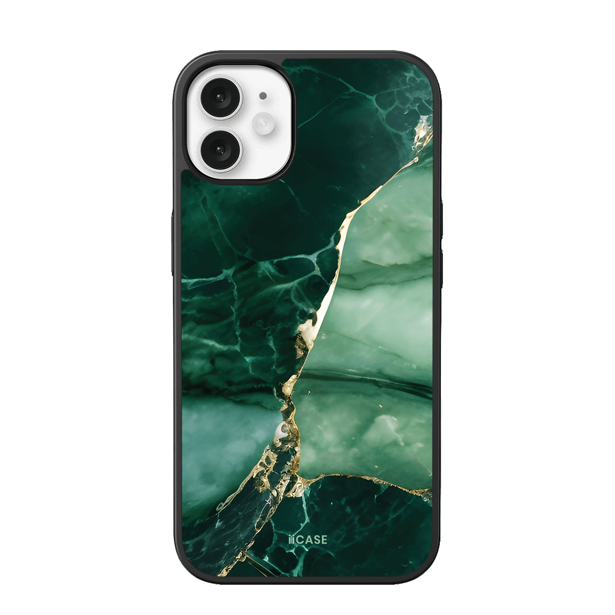 Emerald Gold Marble Elite iPhone Case