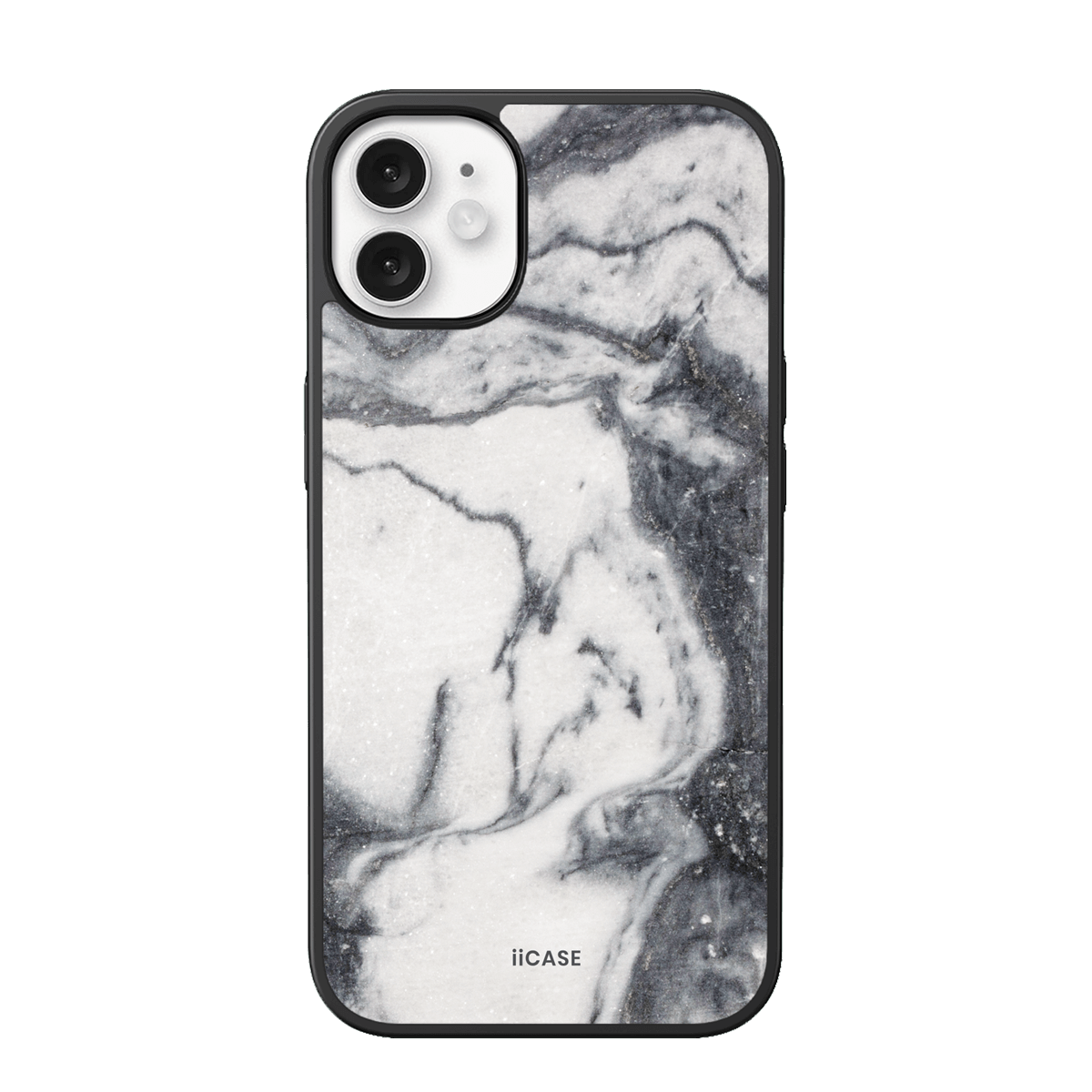 Monochrome Marble Elite iPhone Case