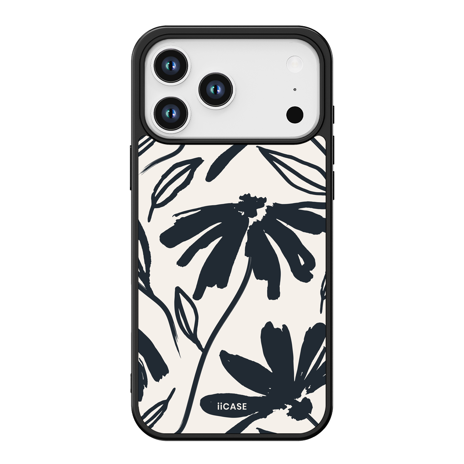 Noir Floral Elite iPhone Case