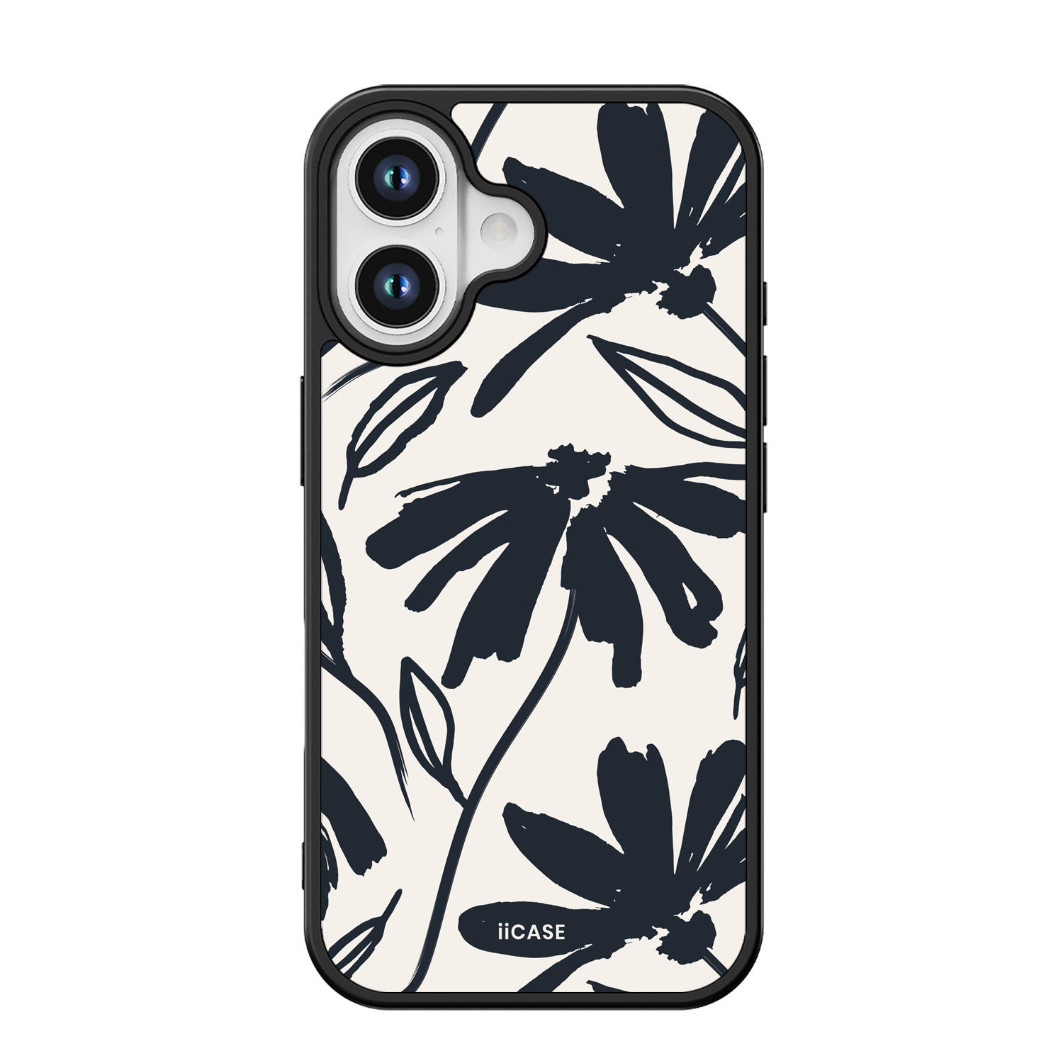 Noir Floral Elite iPhone Case