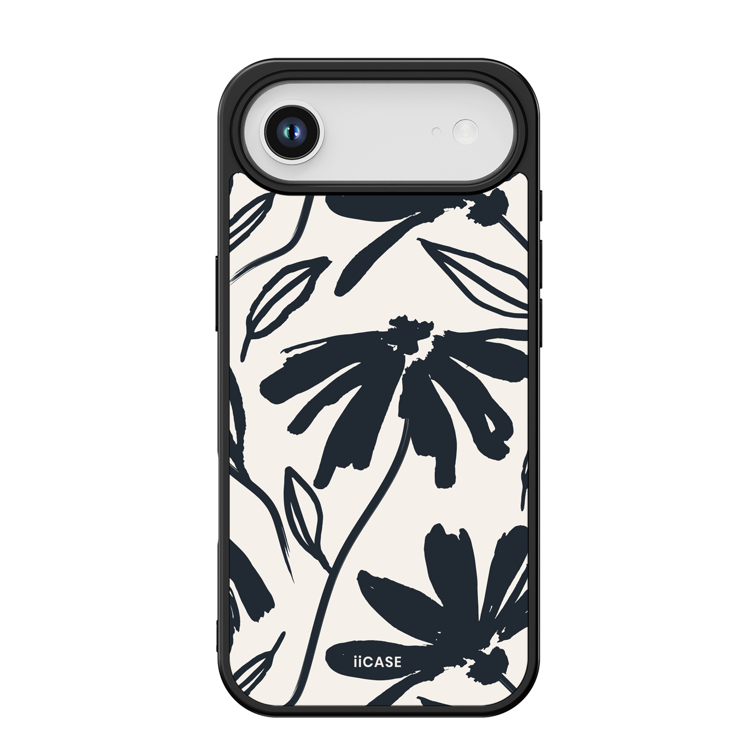 Noir Floral Elite iPhone Case