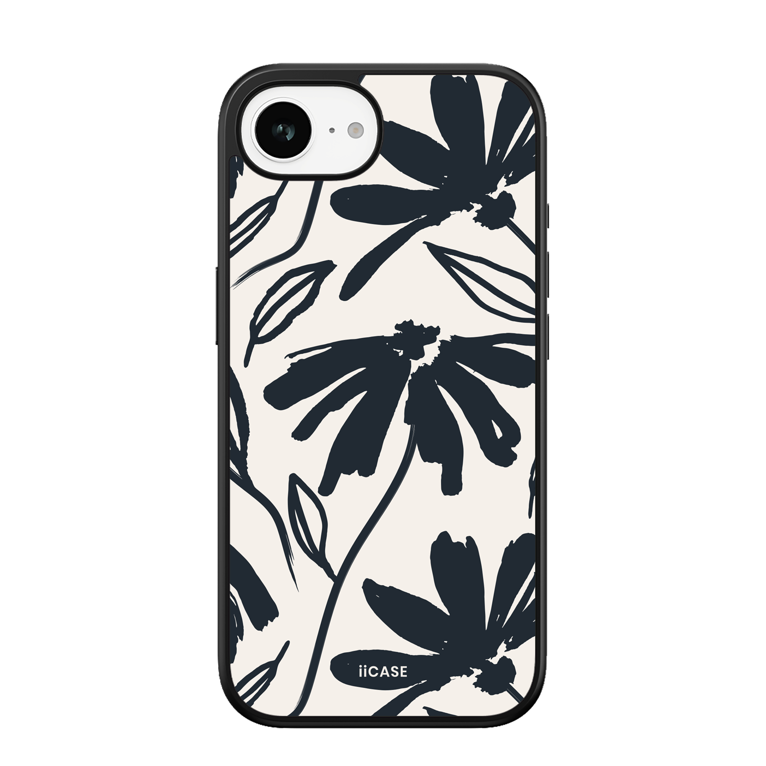 Noir Floral Elite iPhone Case
