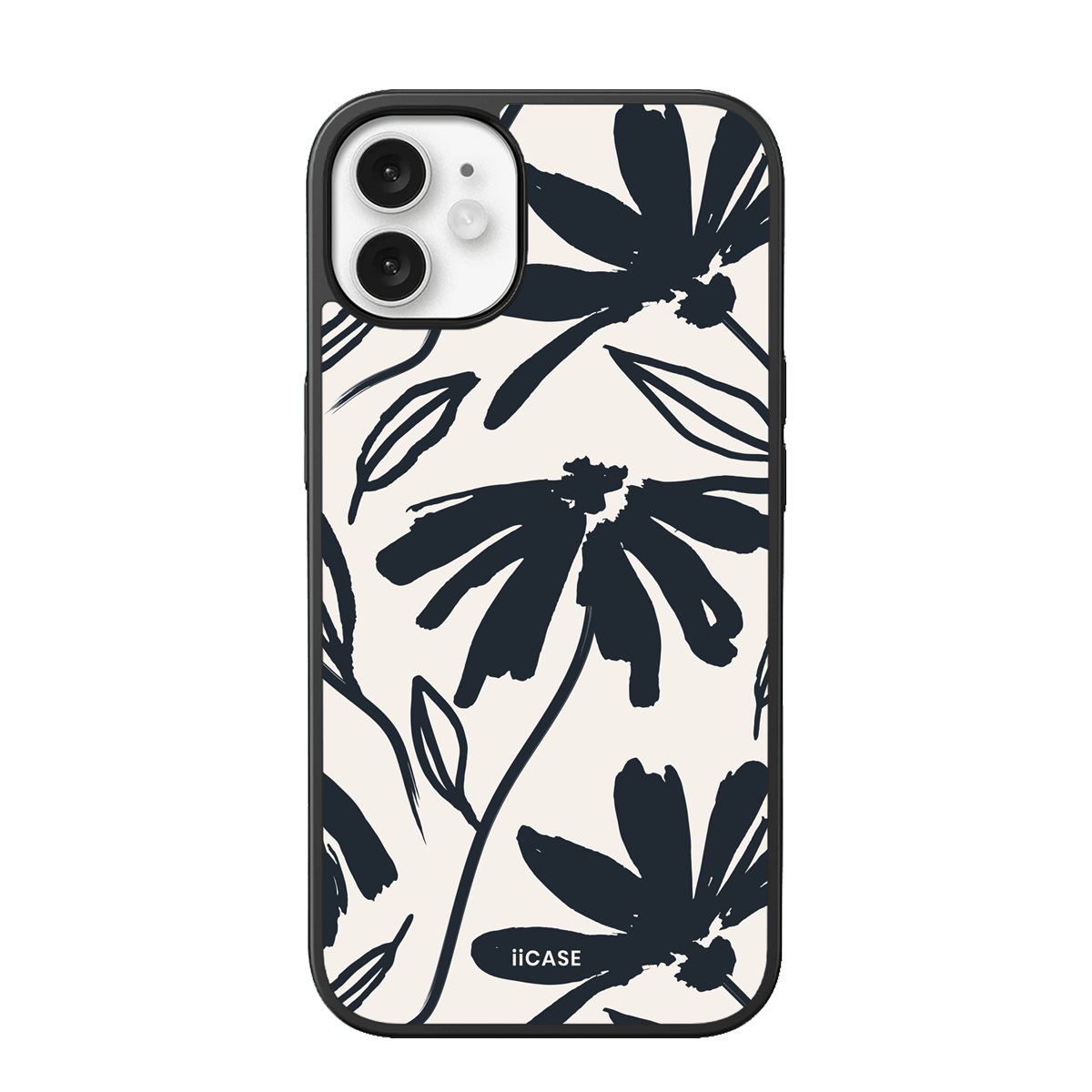 Noir Floral Elite iPhone Case