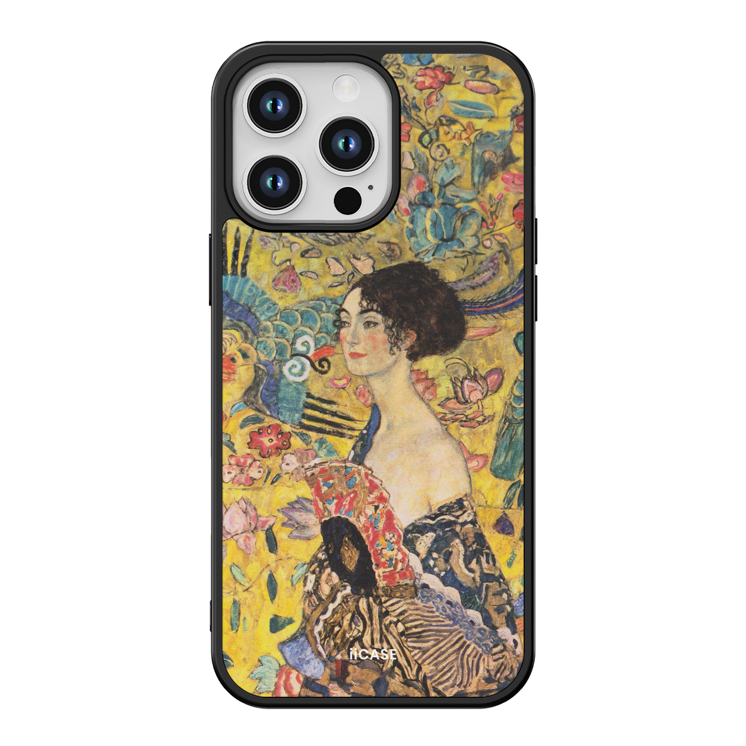 "Lady with a Fan - Gustav Klimt" Elite iPhone Case
