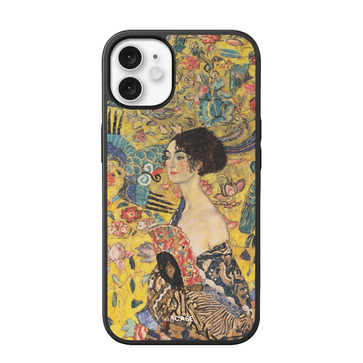 "Lady with a Fan - Gustav Klimt" Elite iPhone Case