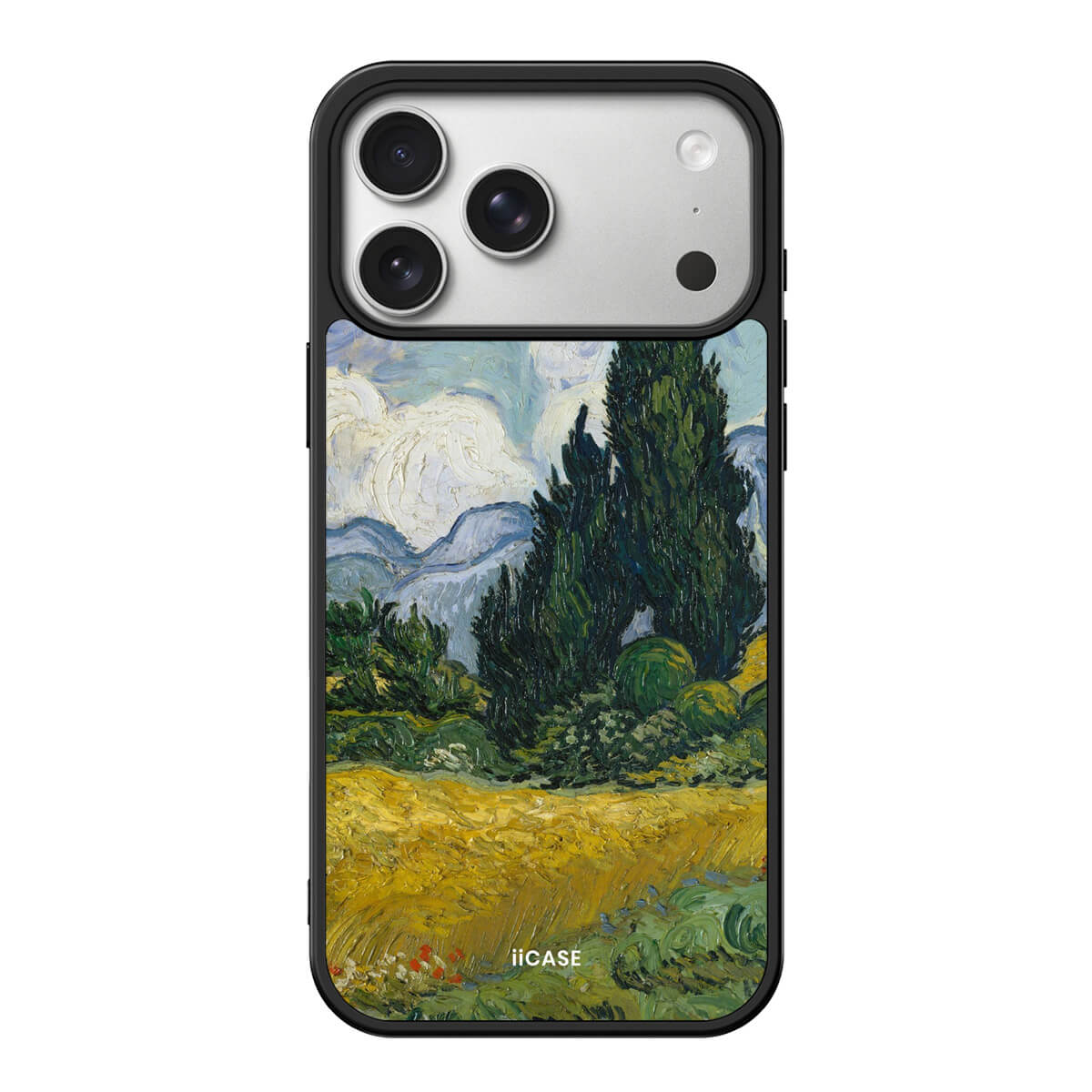 "Wheatfield with Cypresses - Vincent van Gogh" Elite iPhone Case