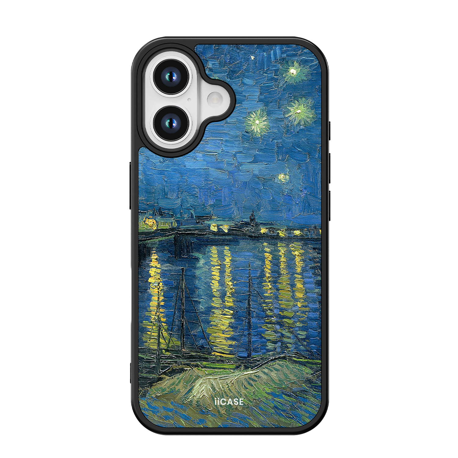 "Starry Night Over the Rhône - Vincent van Gogh" Elite iPhone Case