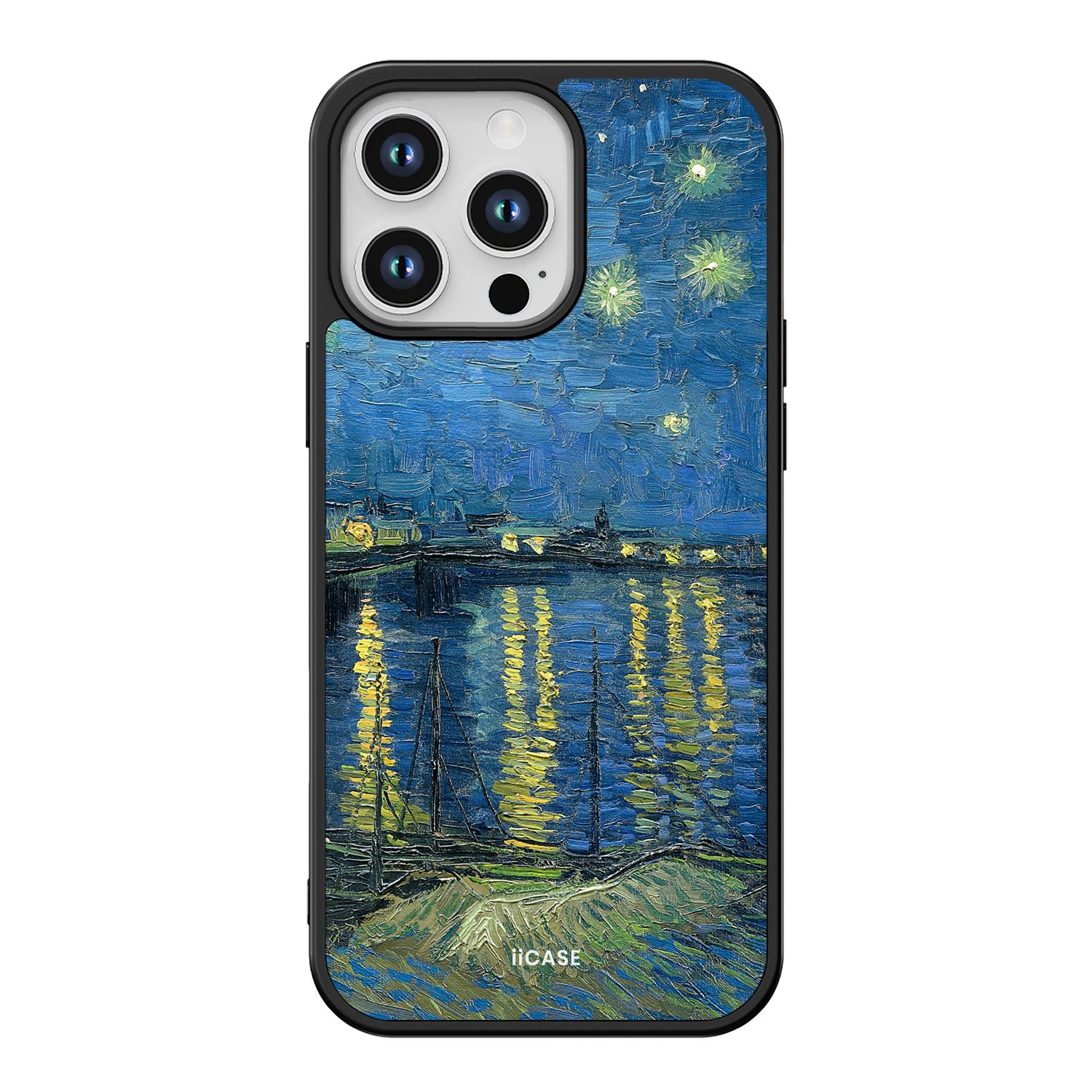 "Starry Night Over the Rhône - Vincent van Gogh" Elite iPhone Case