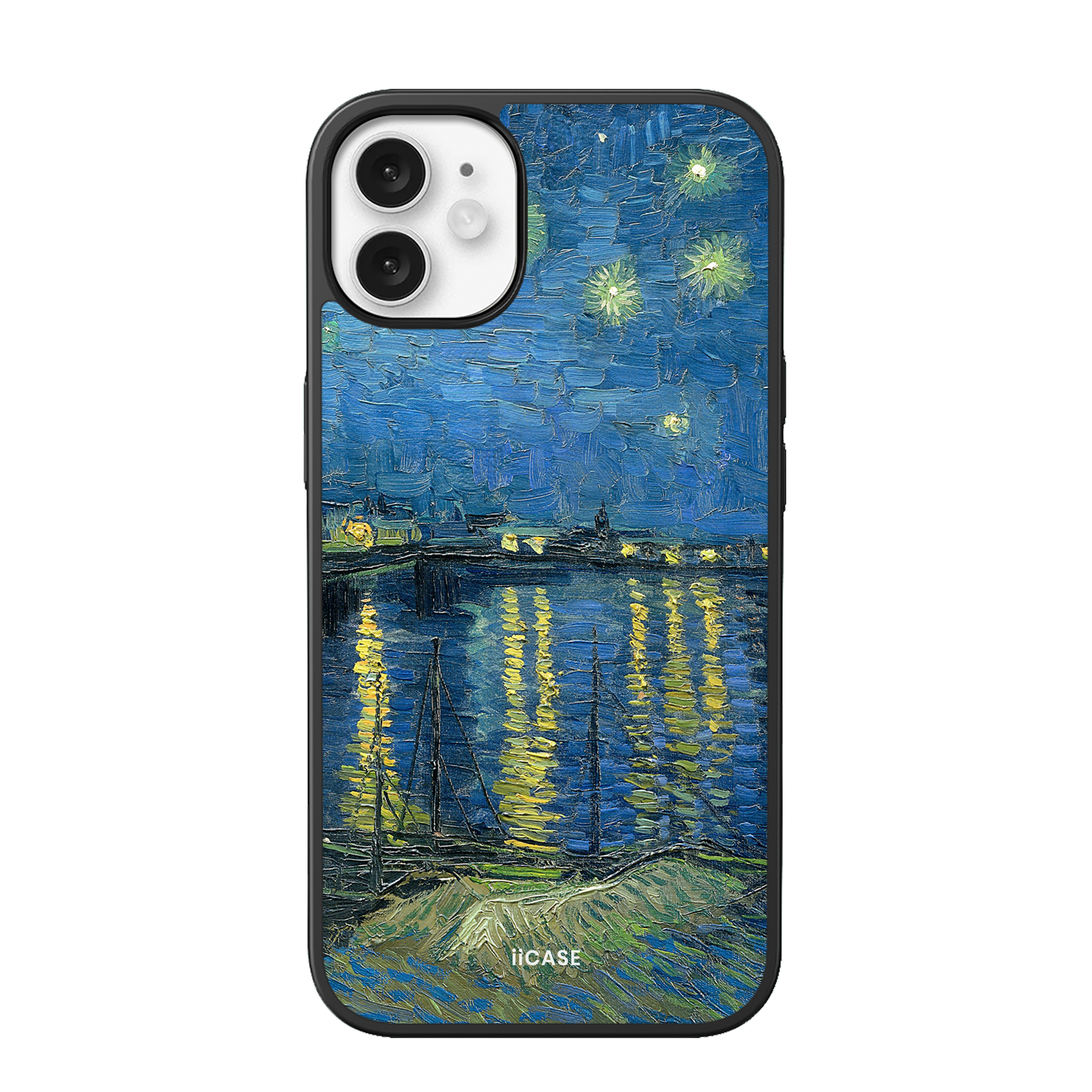 "Starry Night Over the Rhône - Vincent van Gogh" Elite iPhone Case
