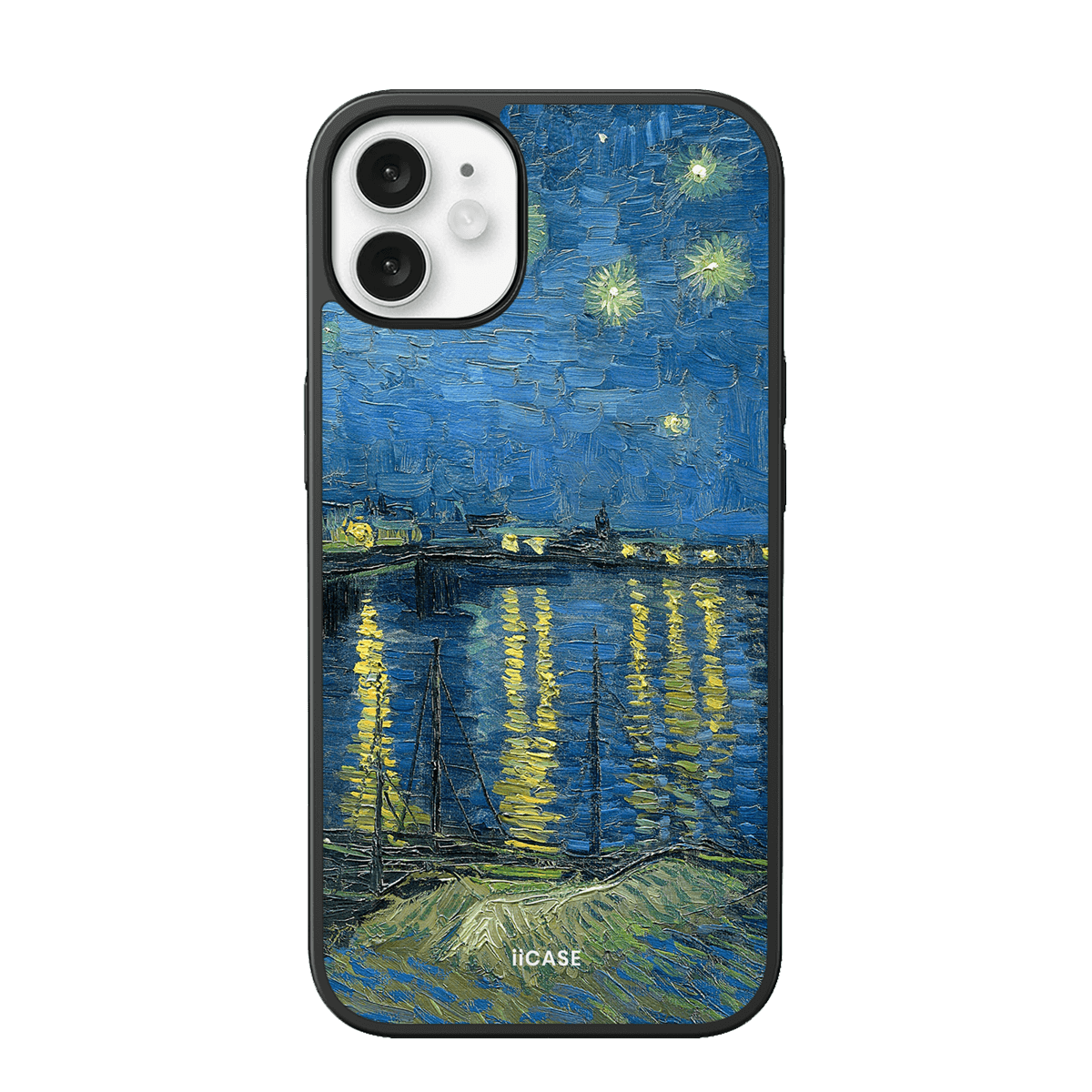 "Starry Night Over the Rhône - Vincent van Gogh" Elite iPhone Case