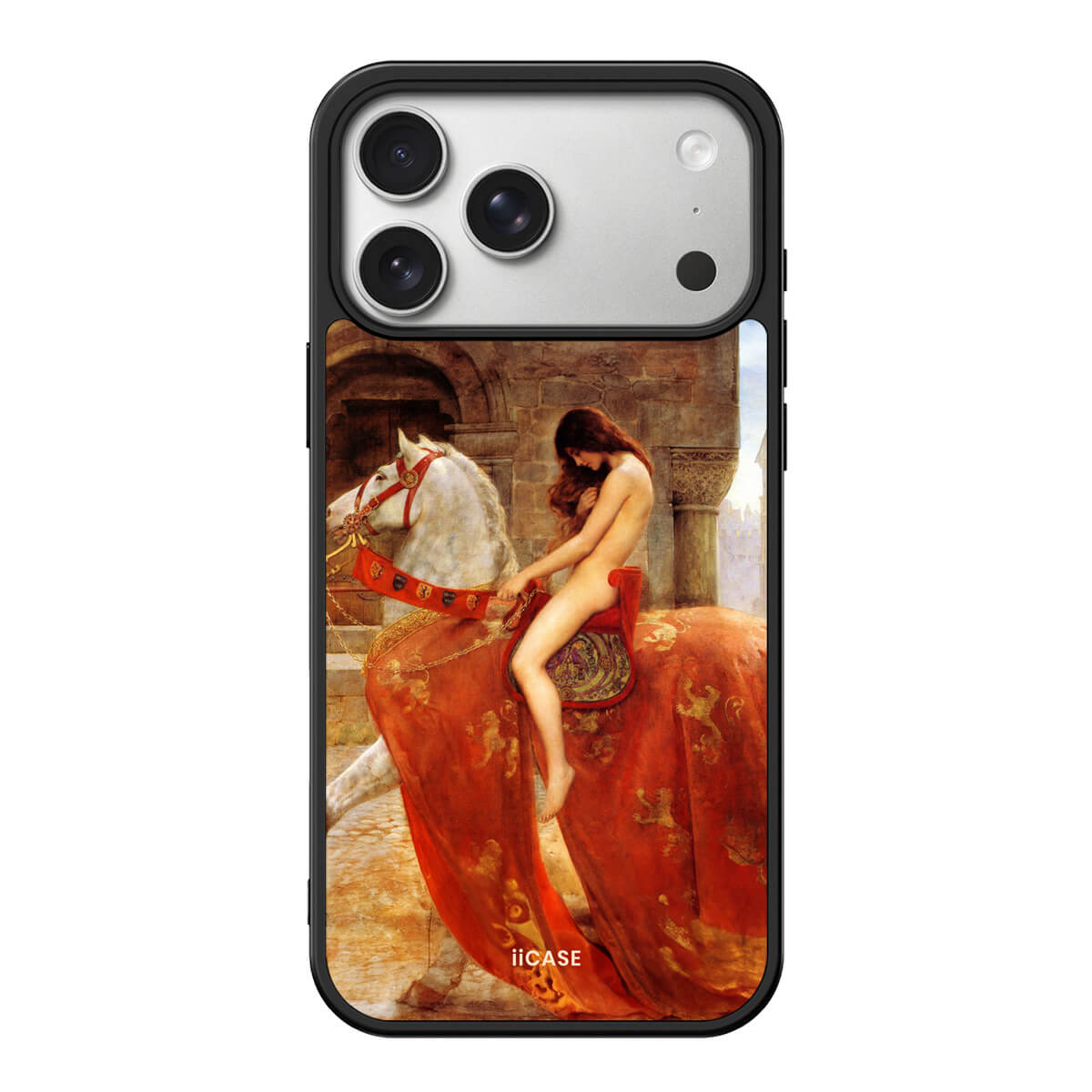 "Lady Godiva - John Collier" Elite iPhone Case