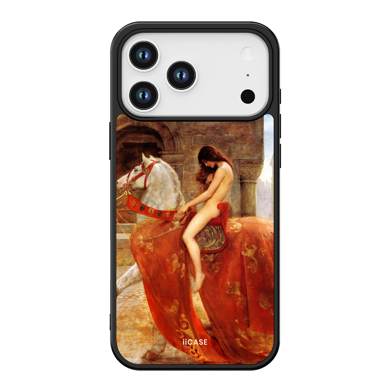 "Lady Godiva - John Collier" Elite iPhone Case