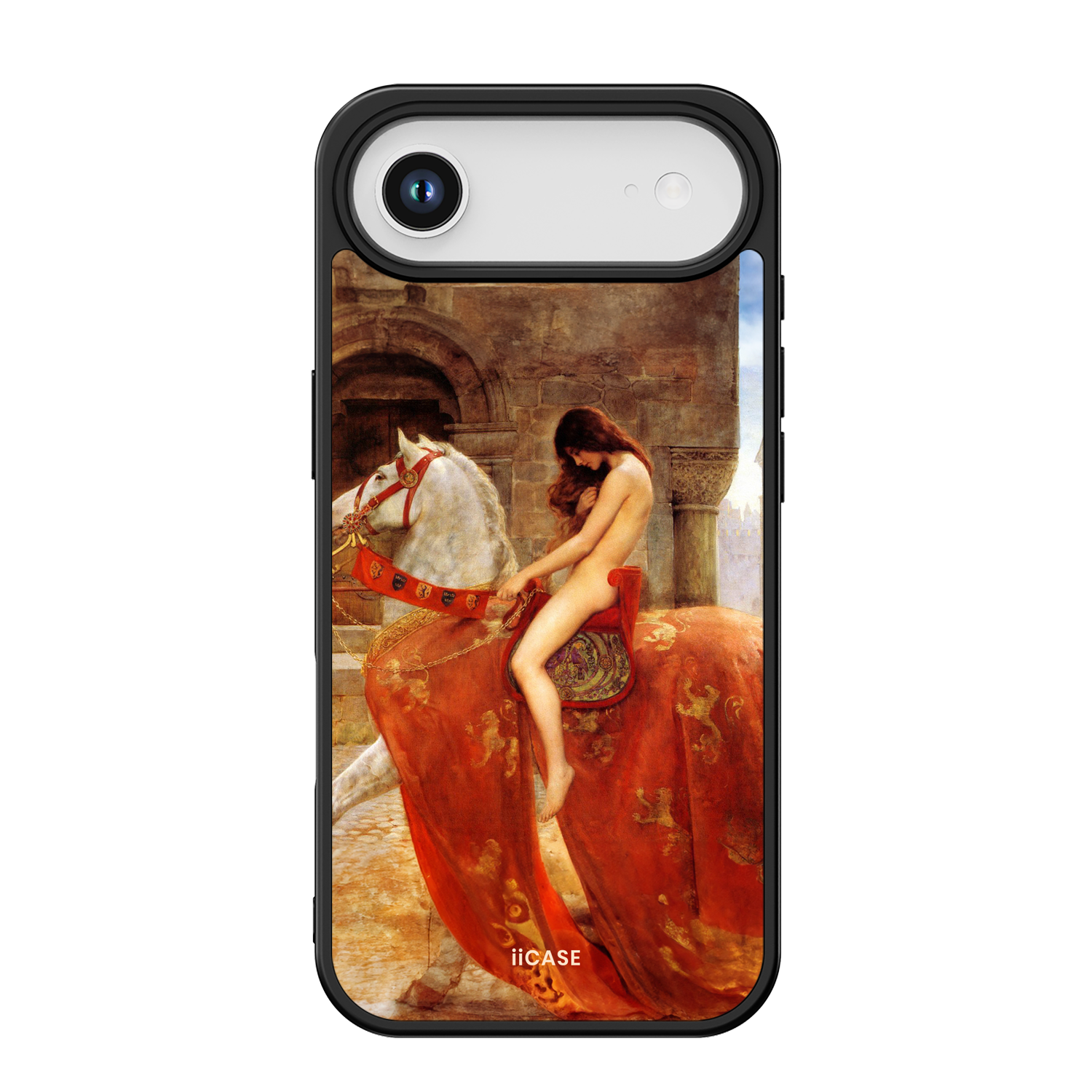 "Lady Godiva - John Collier" Elite iPhone Case