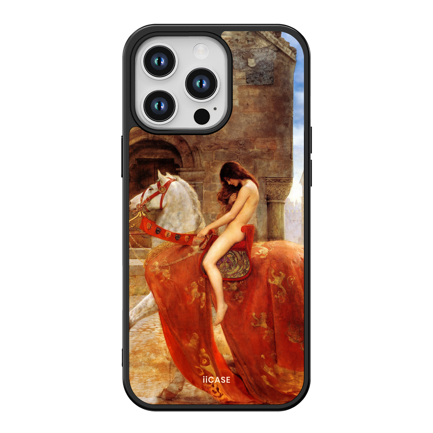 "Lady Godiva - John Collier" Elite iPhone Case