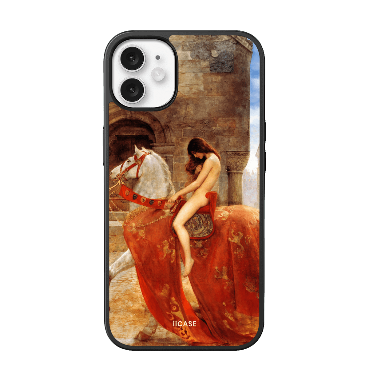 "Lady Godiva - John Collier" Elite iPhone Case