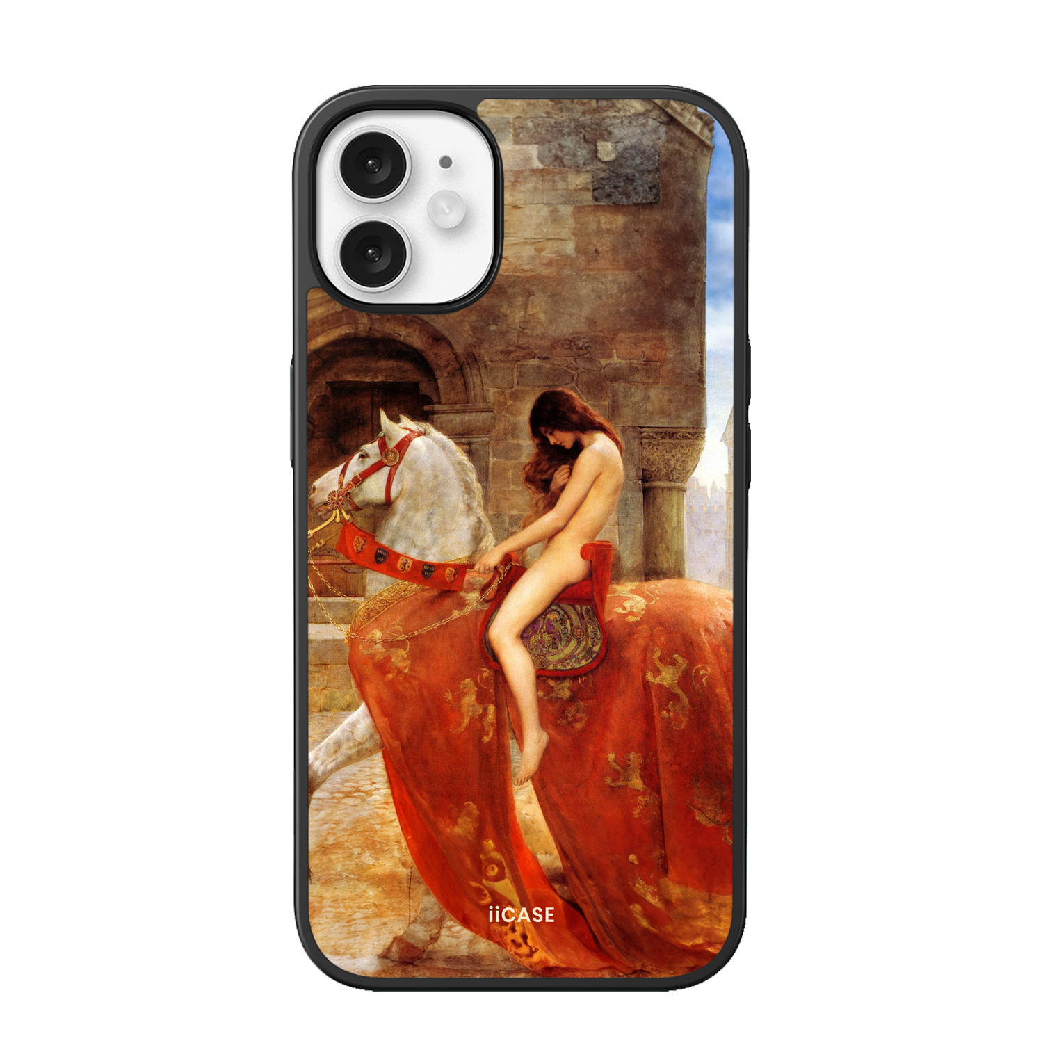 "Lady Godiva - John Collier" Elite iPhone Case