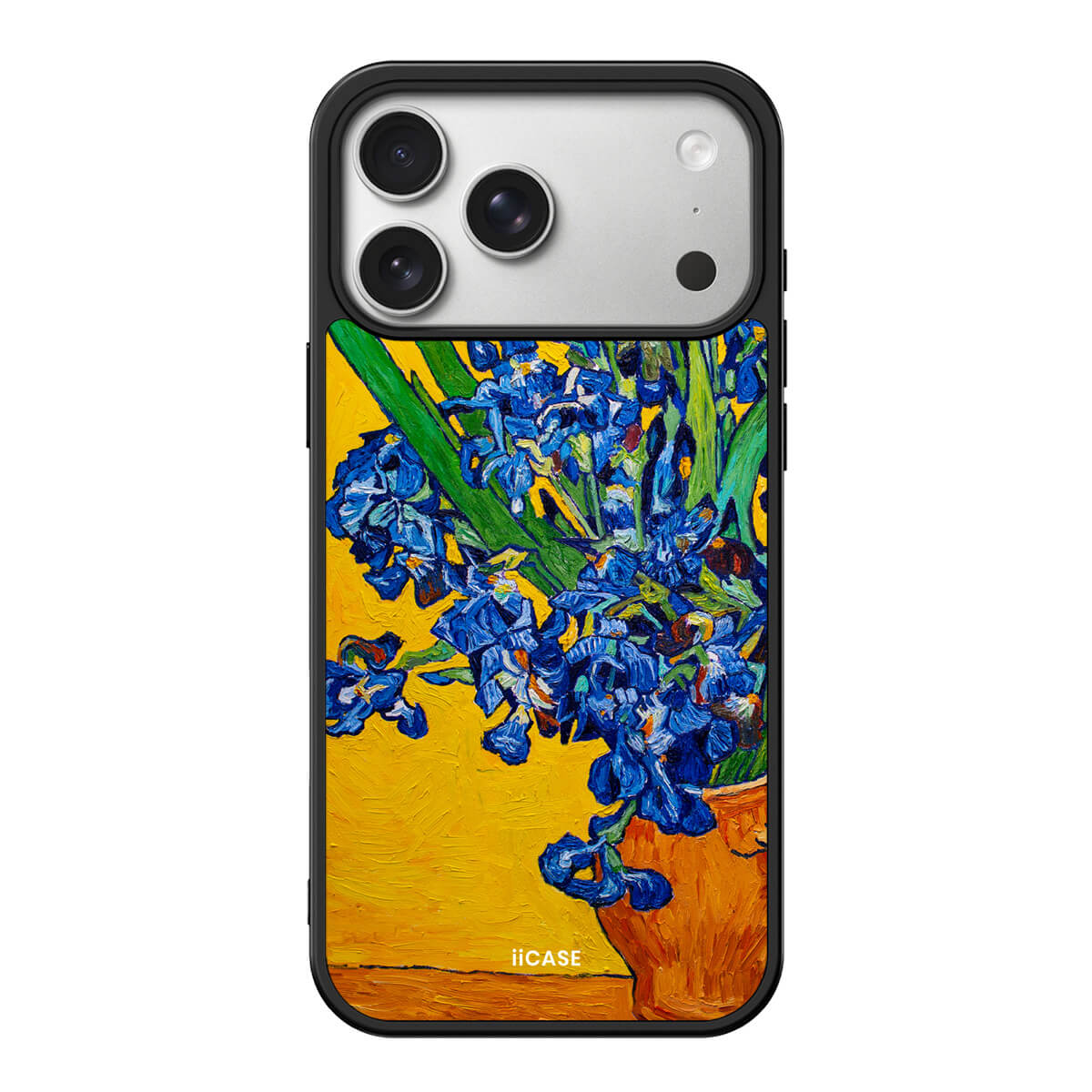 "Vase with Irises - Vincent van Gogh" Elite iPhone Case