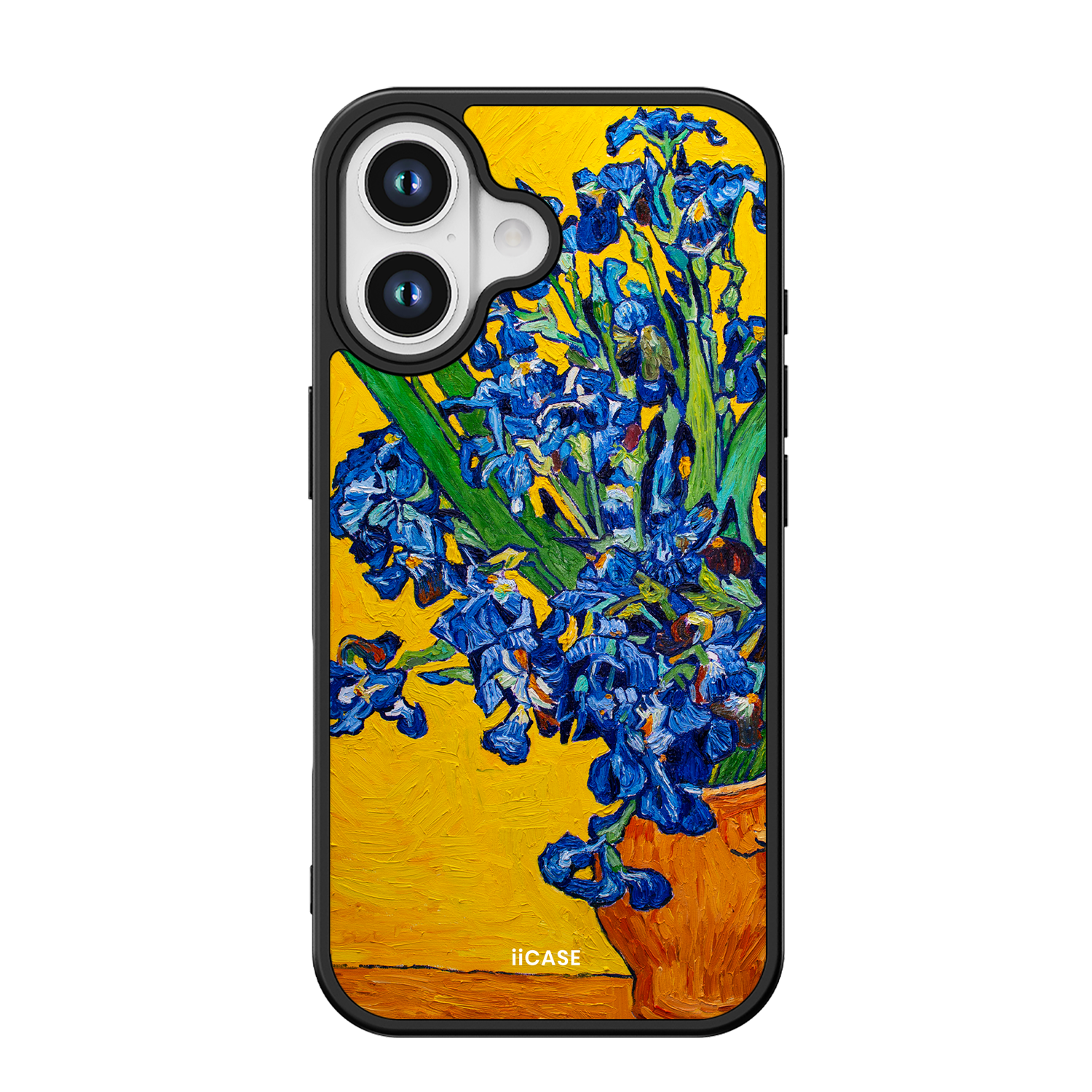 "Vase with Irises - Vincent van Gogh" Elite iPhone Case