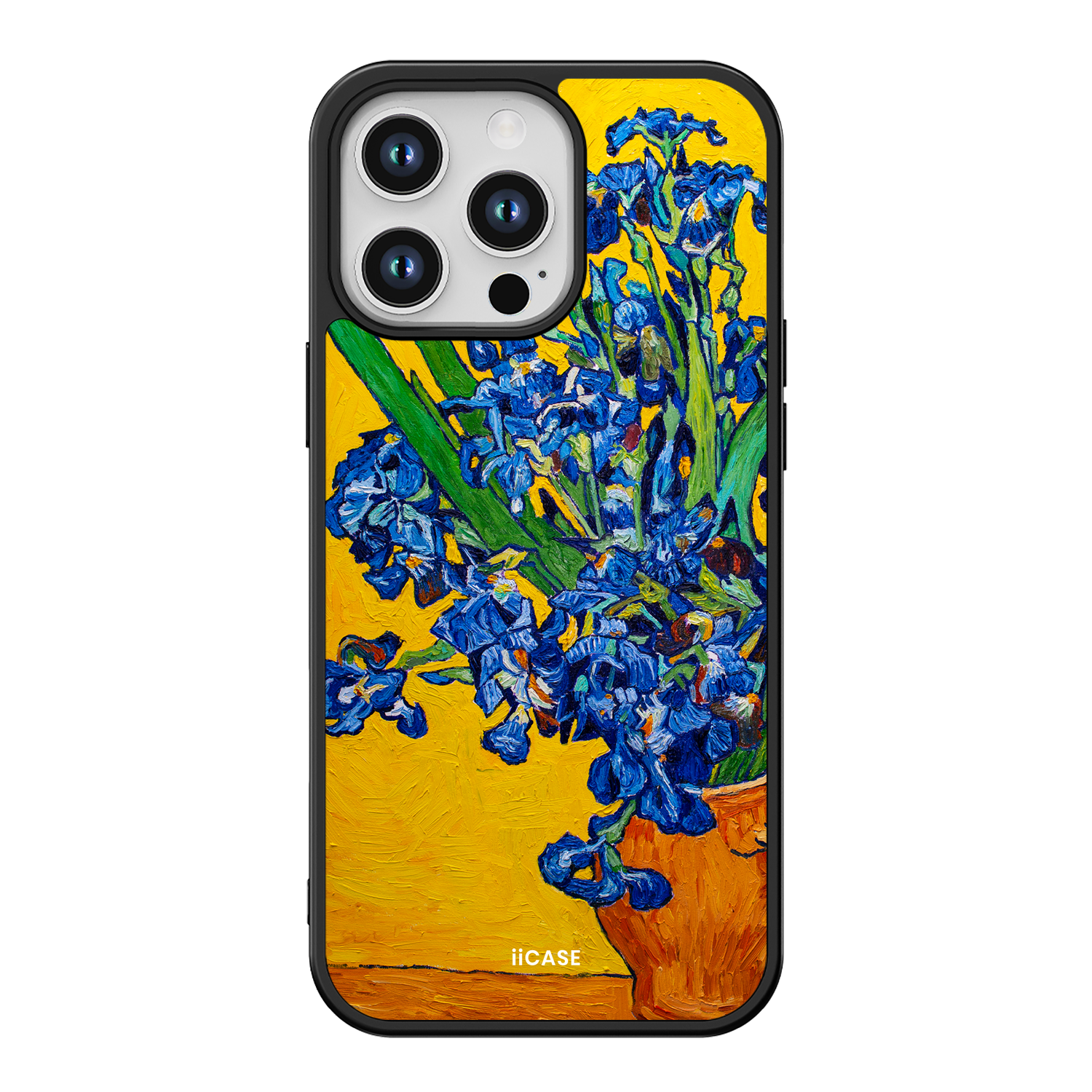 "Vase with Irises - Vincent van Gogh" Elite iPhone Case