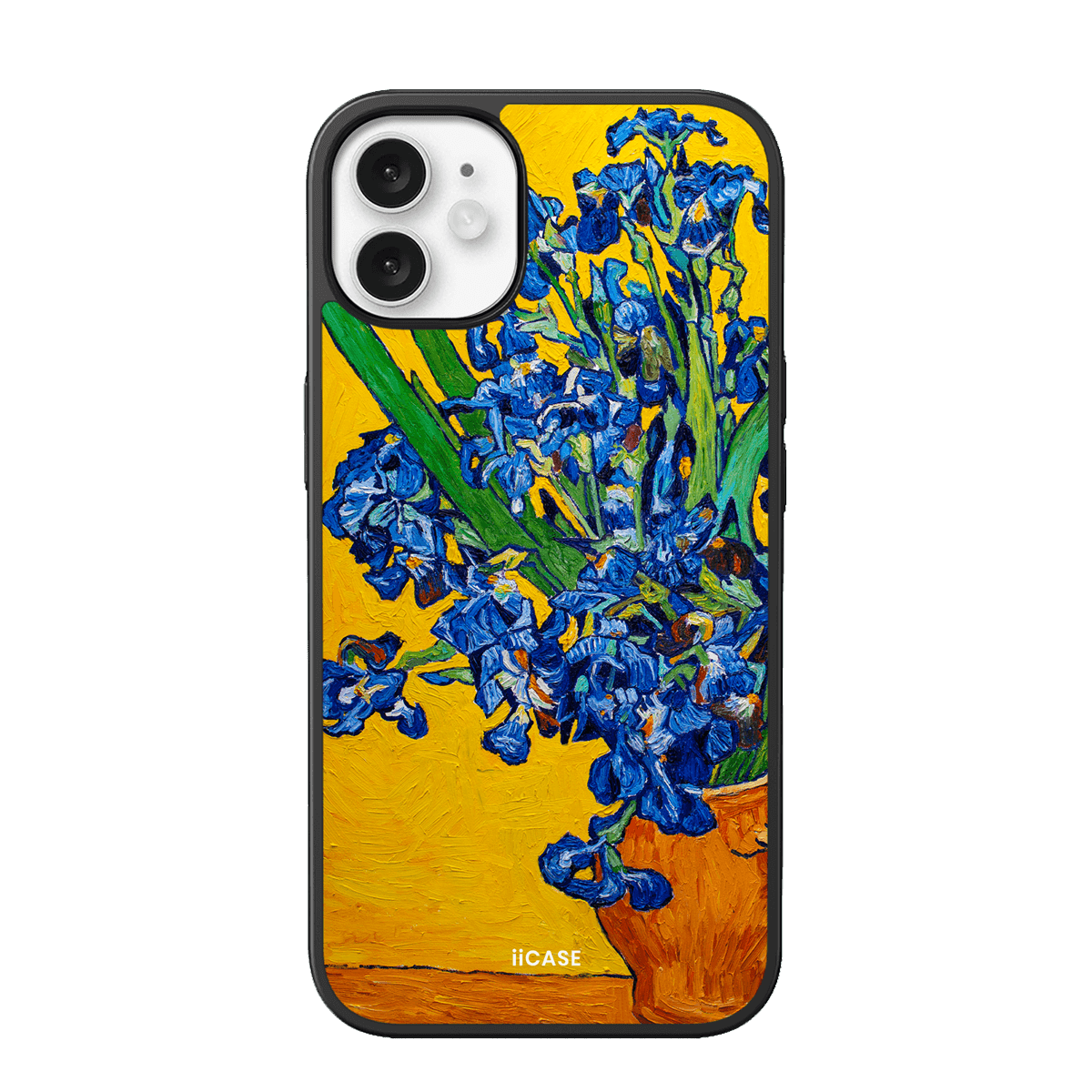 "Vase with Irises - Vincent van Gogh" Elite iPhone Case