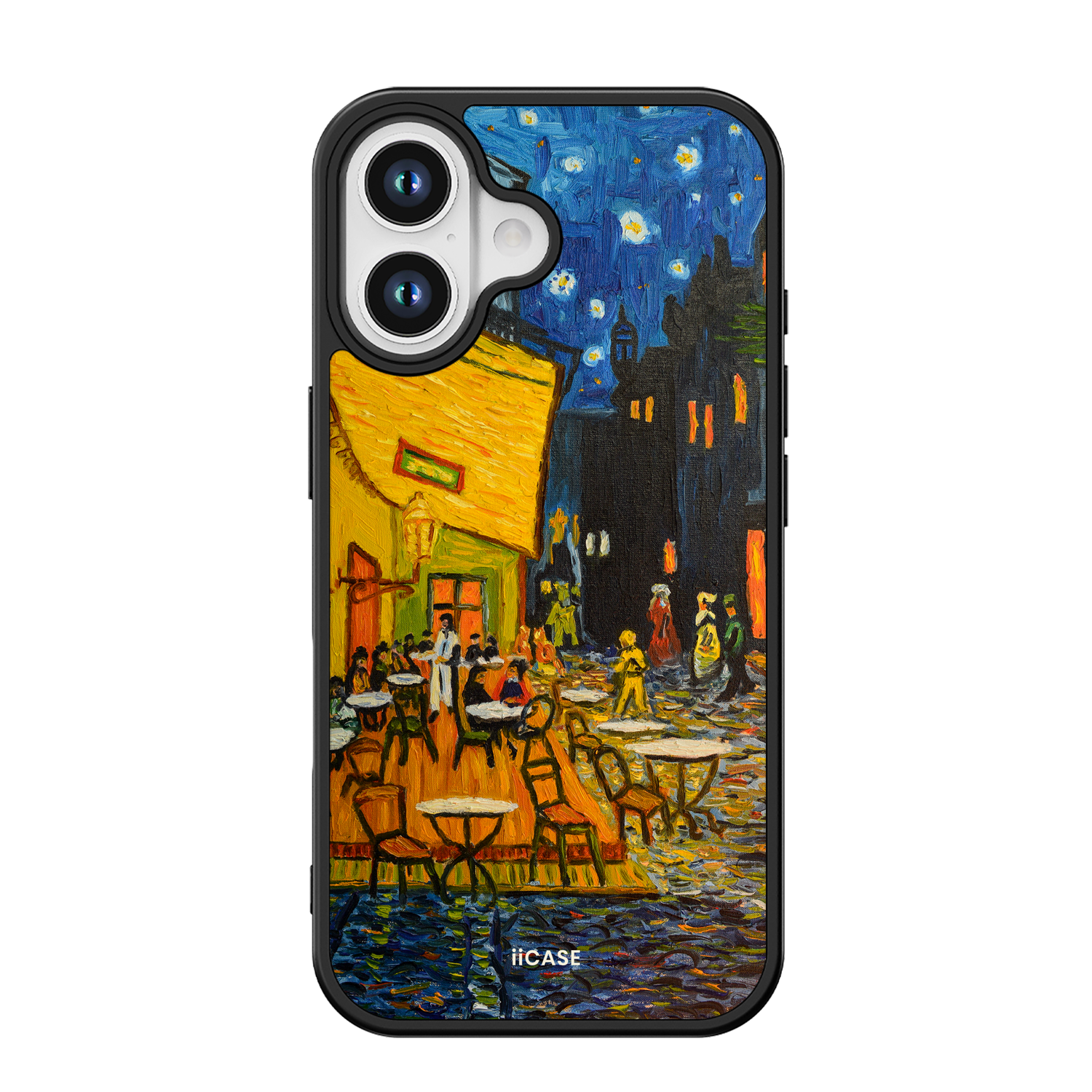 "Café Terrace at Night - Vincent van Gogh" Elite iPhone Case