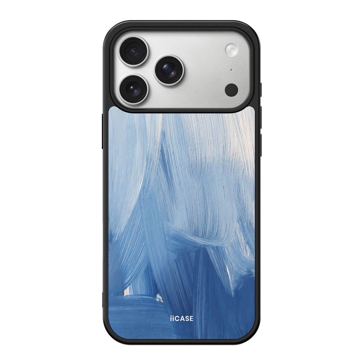 Blue Brush Path Elite iPhone Case