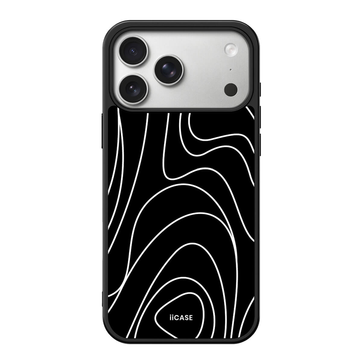 Sleek Swirls Elite iPhone Case