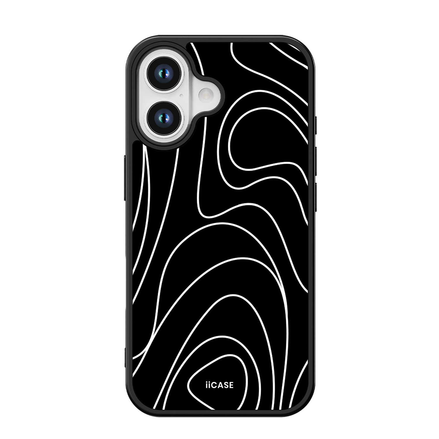 Sleek Swirls Elite iPhone Case
