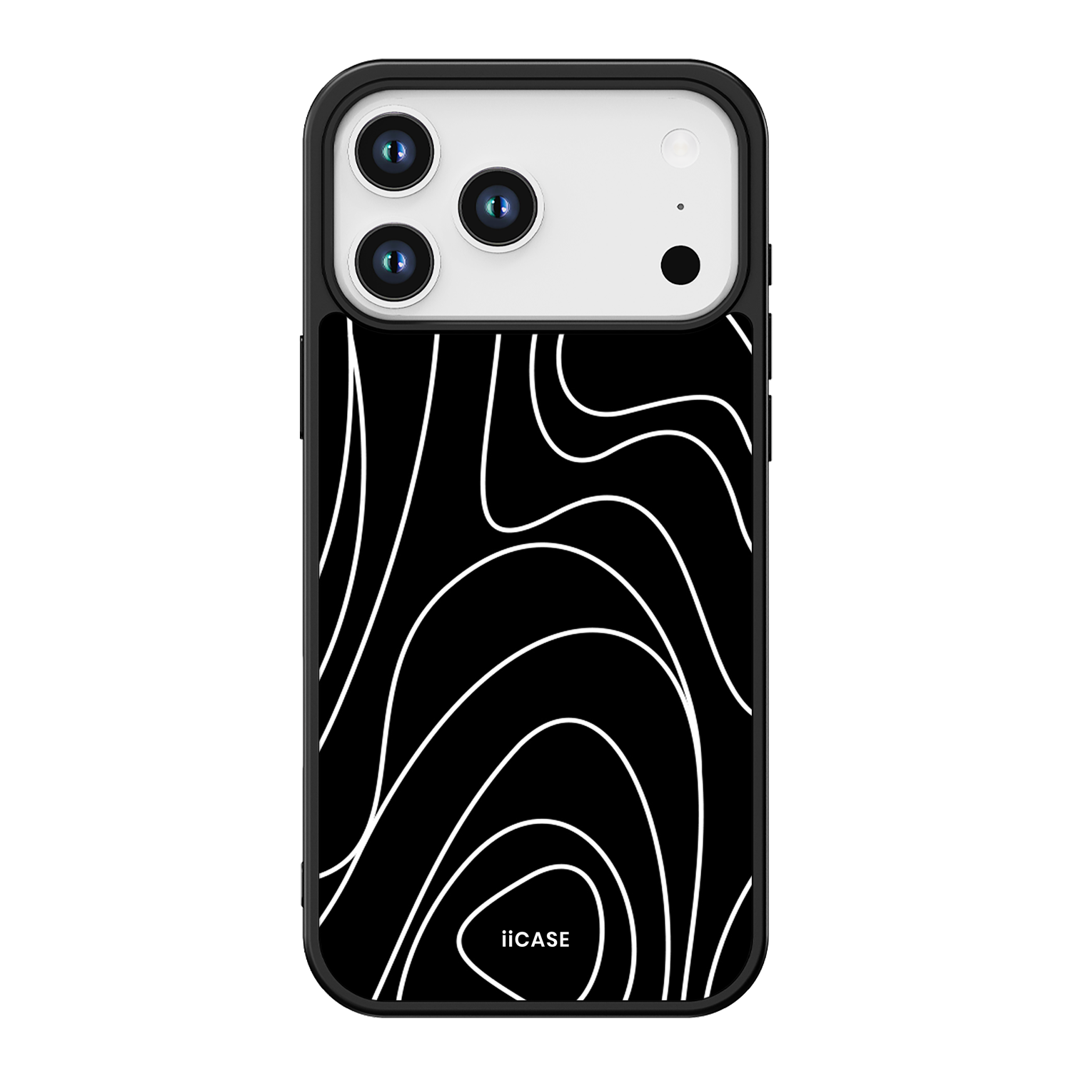Sleek Swirls Elite iPhone Case