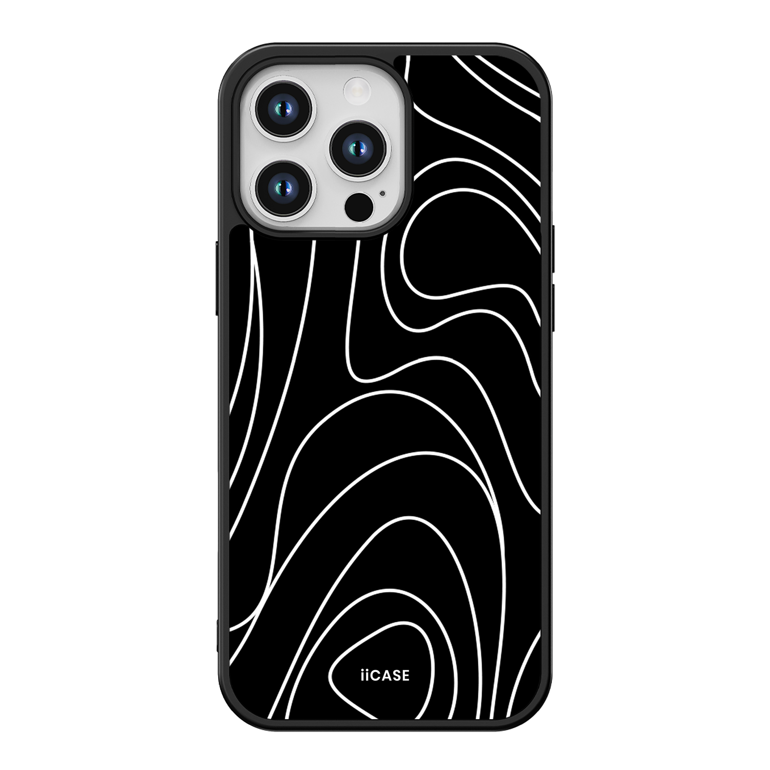Sleek Swirls Elite iPhone Case