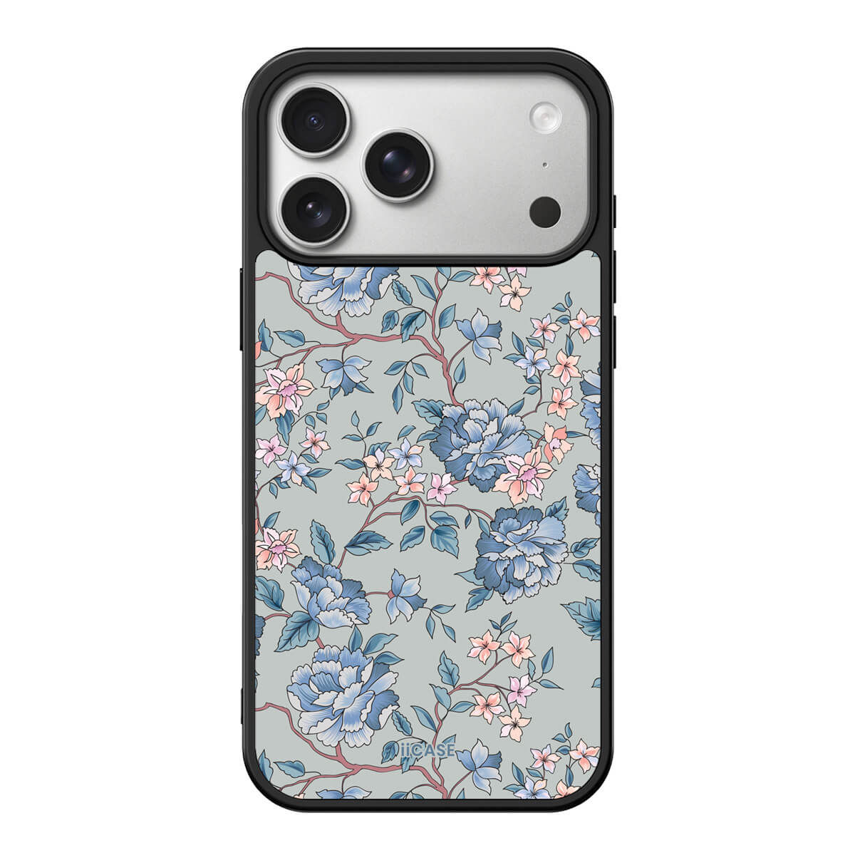 Azure Petal Cascade Elite iPhone Case