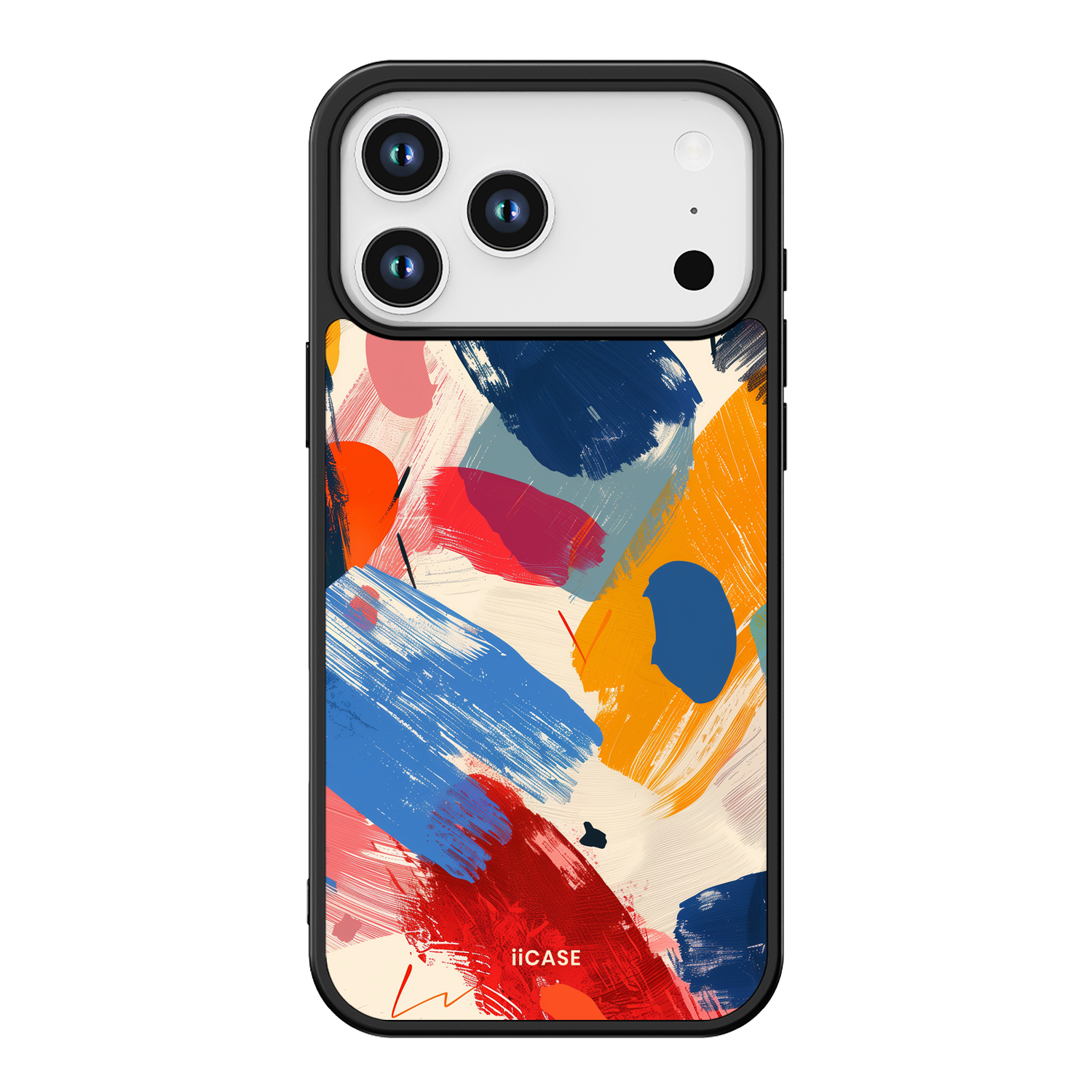 Brushstroke Burst iPhone Case