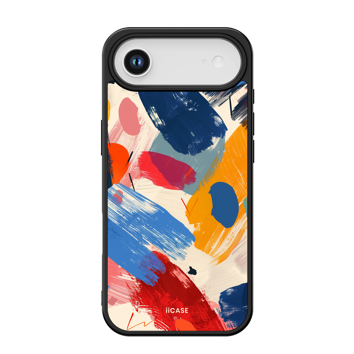 Brushstroke Burst iPhone Case