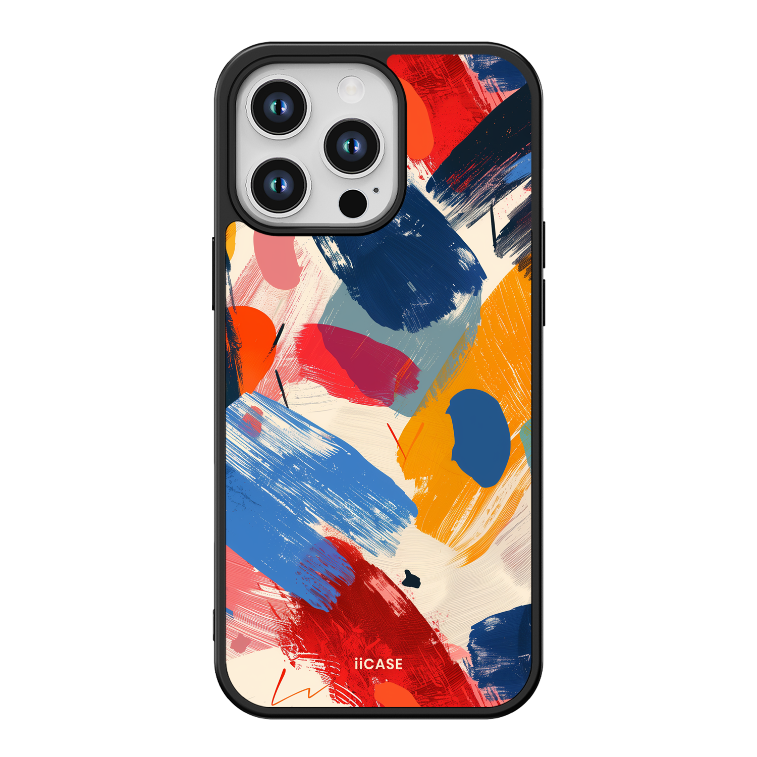 Brushstroke Burst iPhone Case
