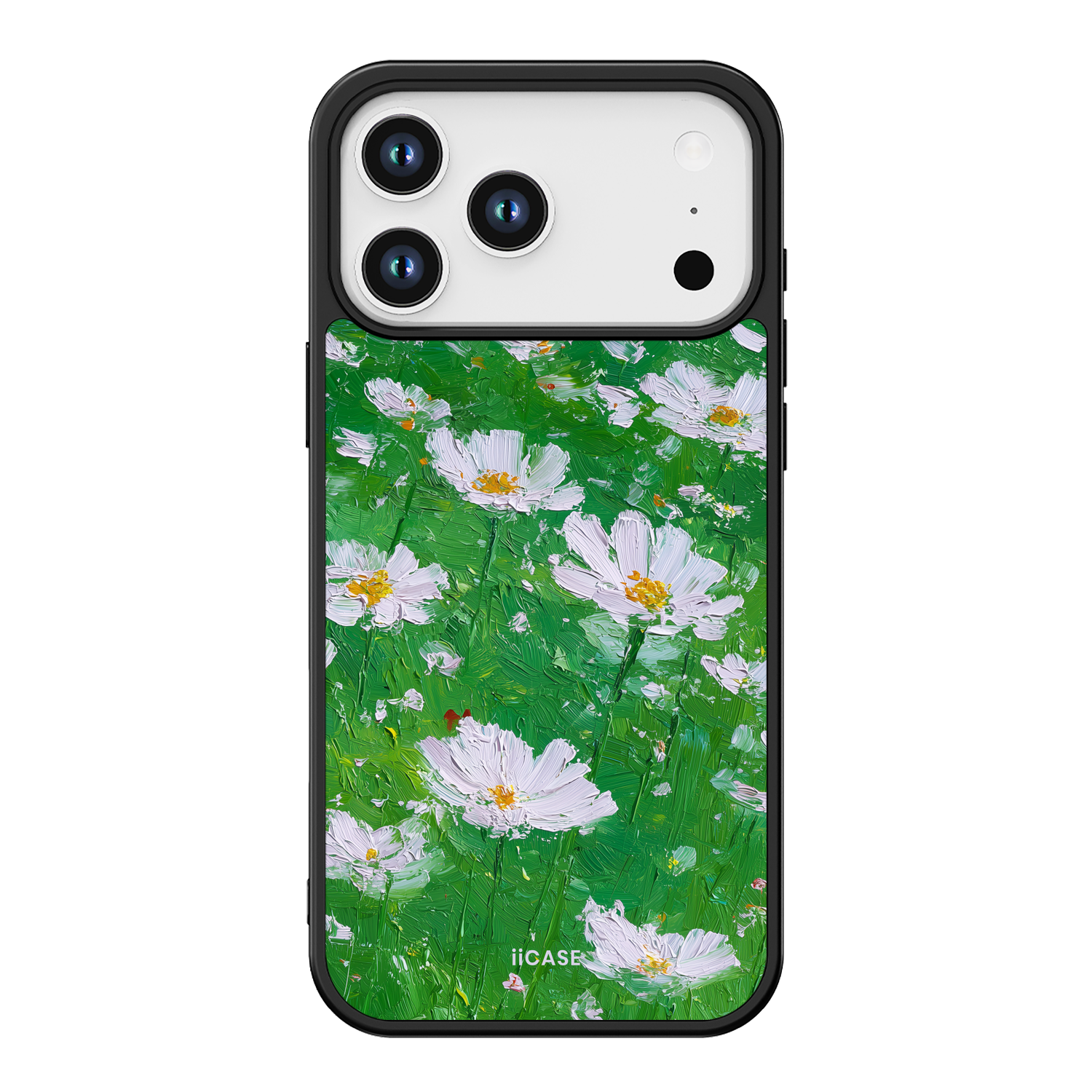 Impasto Daisy Field iPhone Case