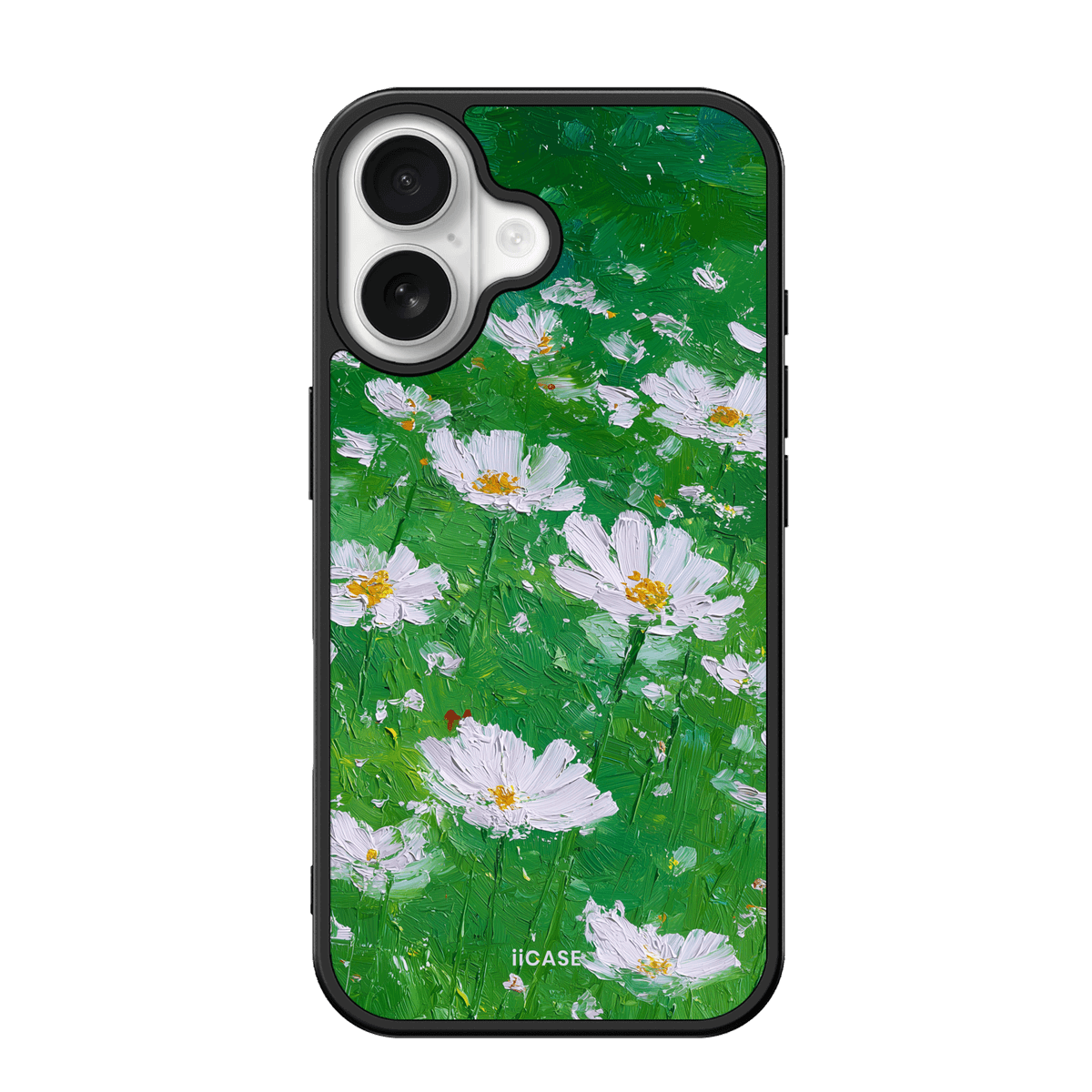 Impasto Daisy Field iPhone Case