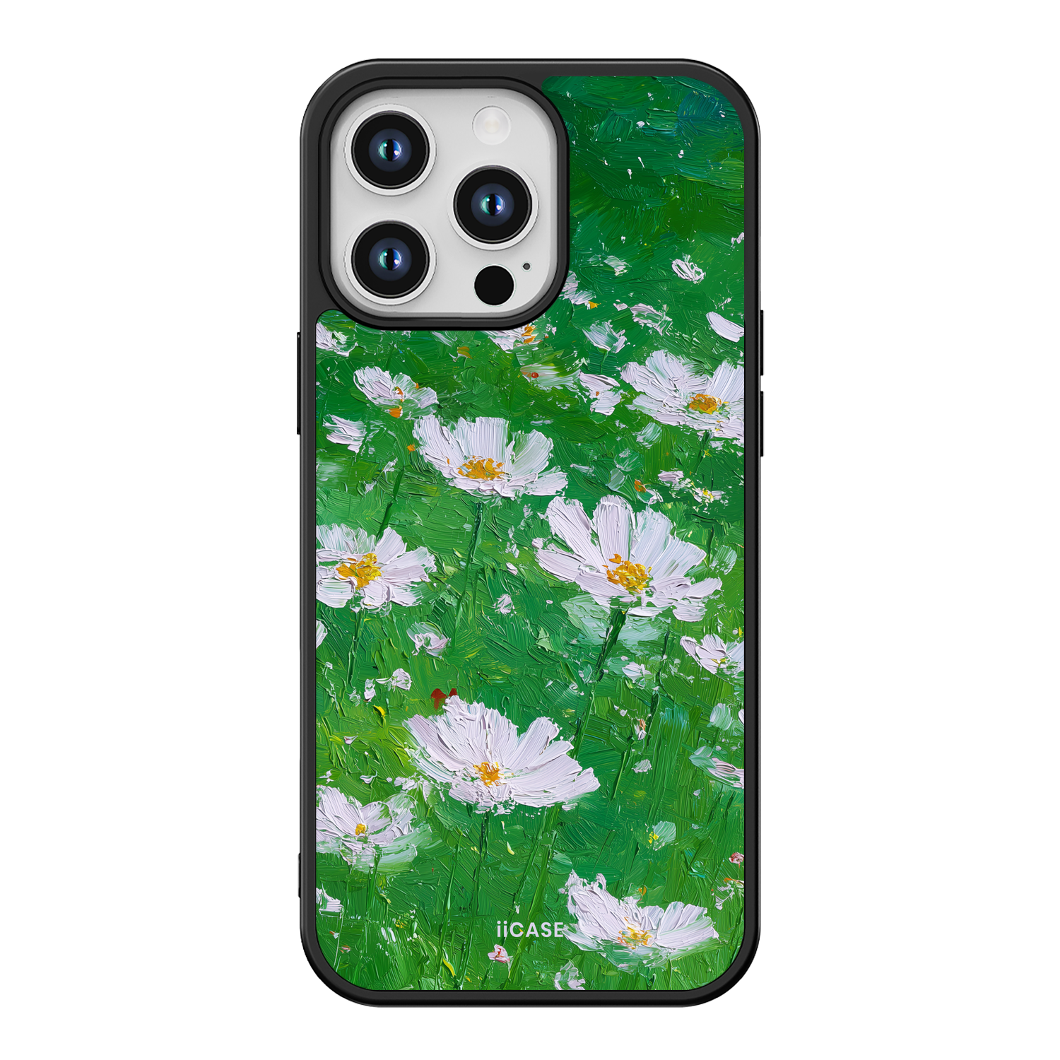 Impasto Daisy Field iPhone Case