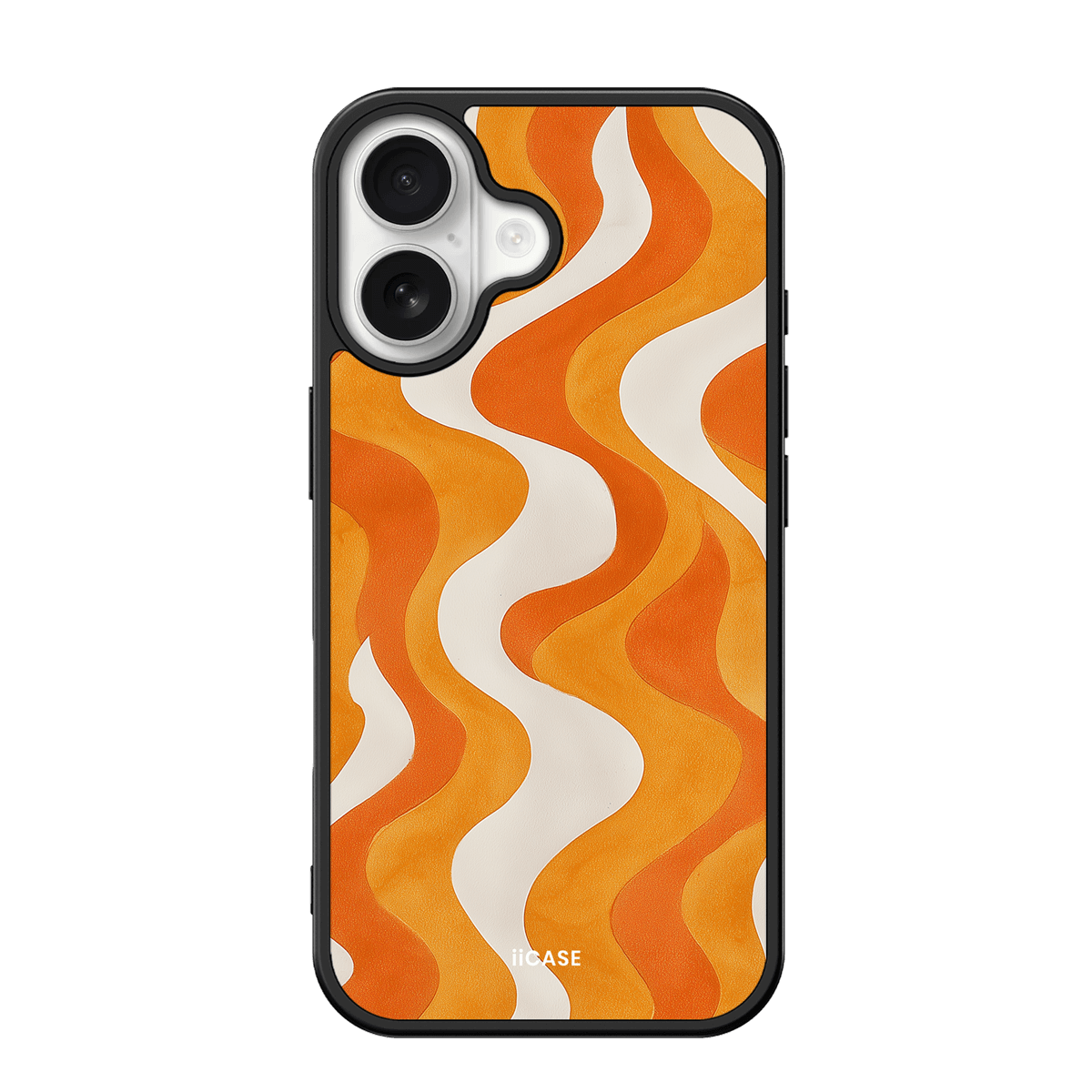 Amber Ripple iPhone Case