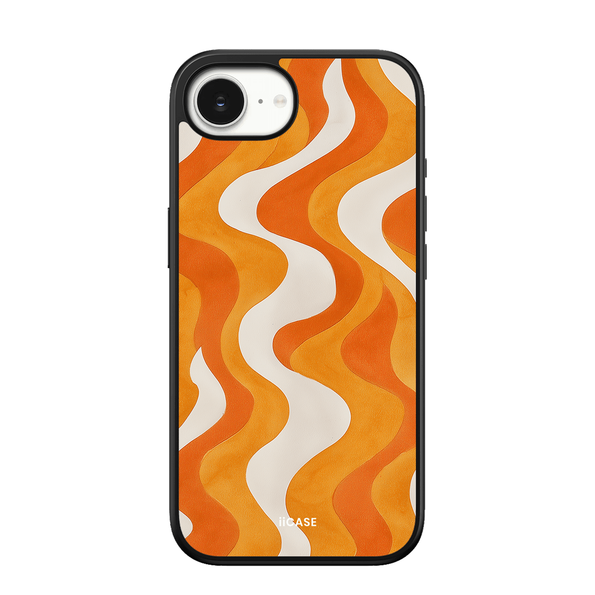 Amber Ripple iPhone Case