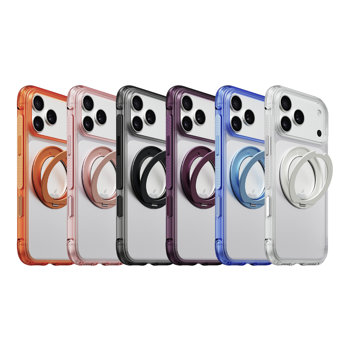 iiCASE Aegis 360 MagSafe Ring Stand Case for iPhone 17 Pro - Aegis 360 all colors