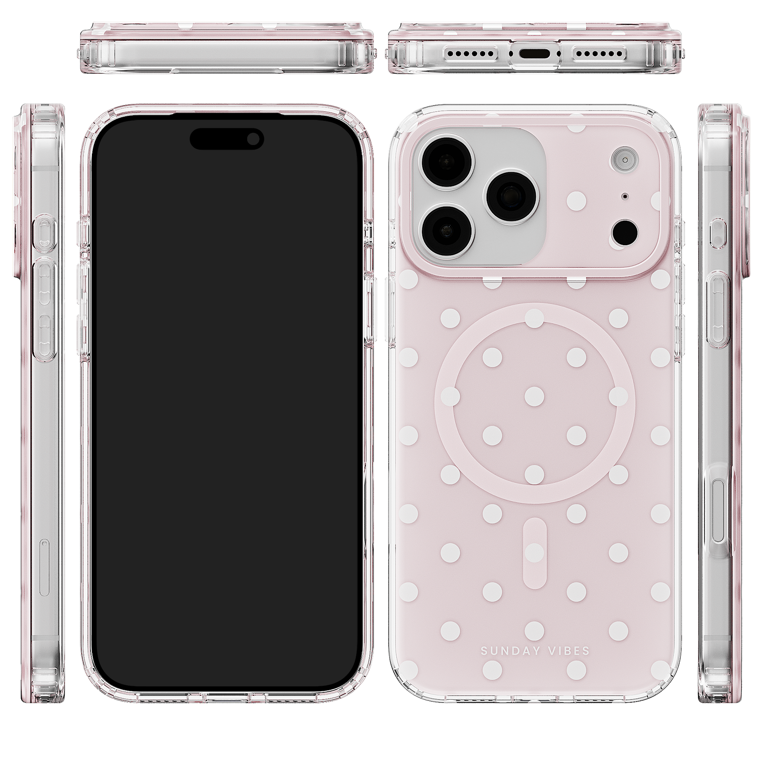 Rosé Reverie iPhone Case